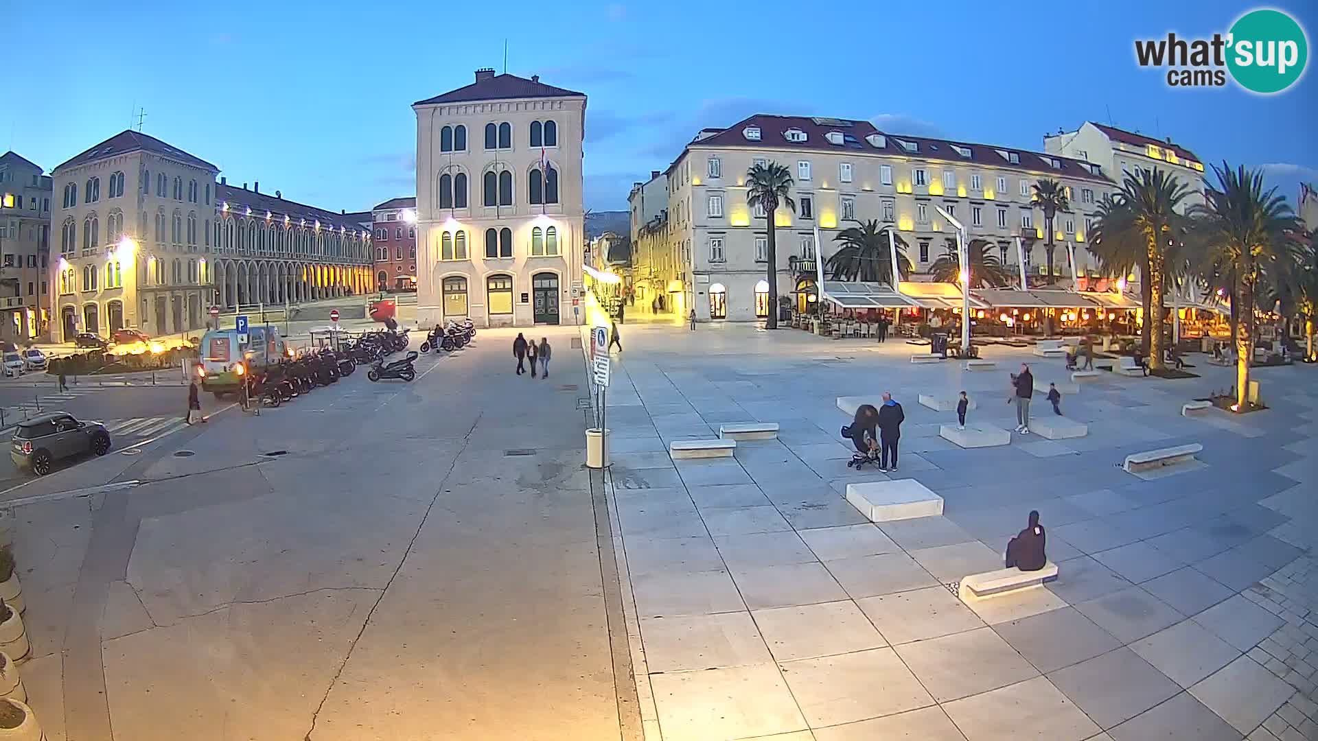 Webcam Split Riva – Prokurative | Plaza de la República