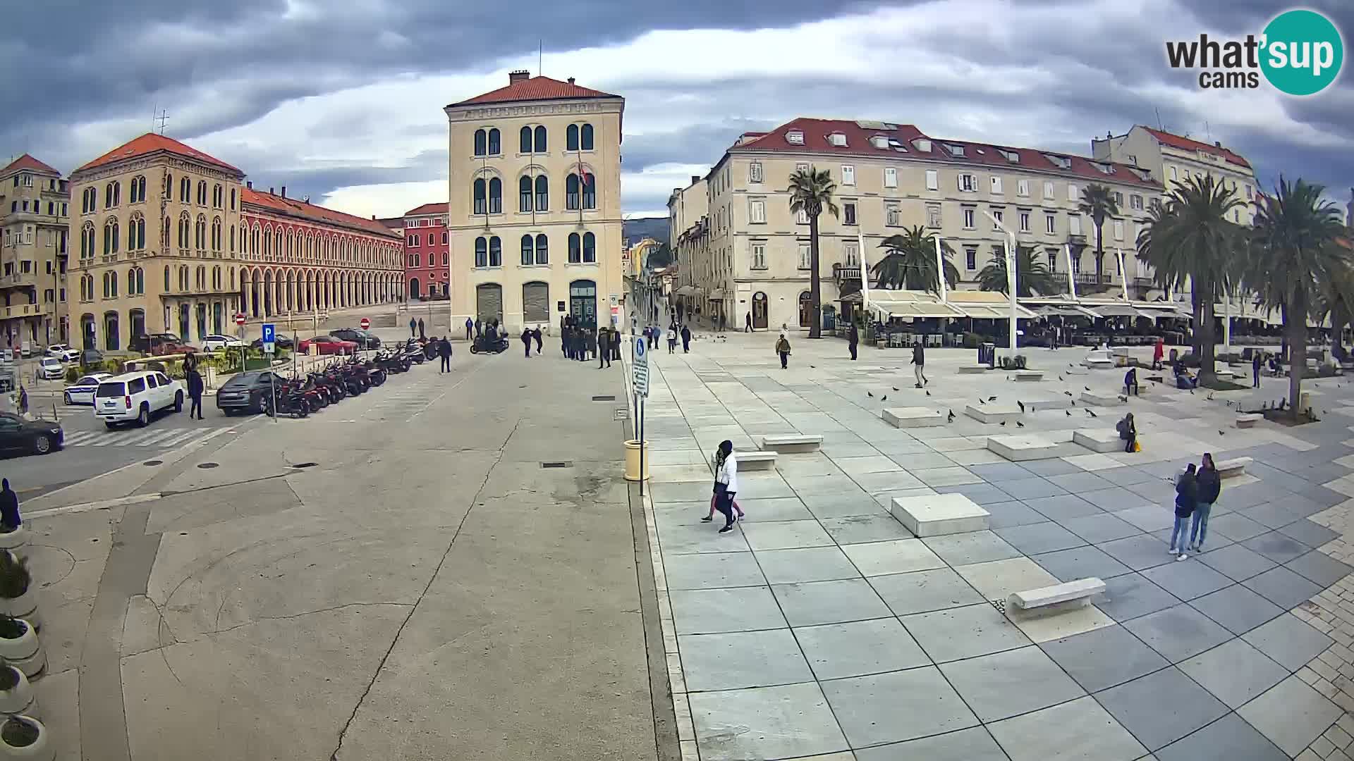Webcam Split Riva – Prokurative | Trg Republike