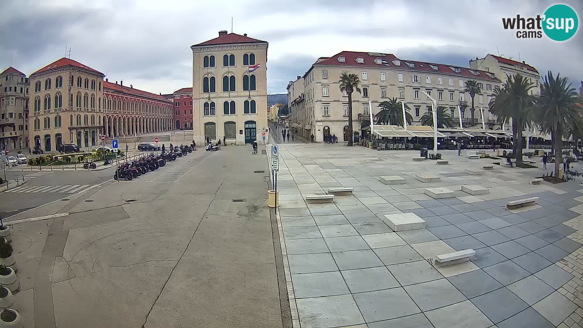 Webcam Split Riva – Prokurative | Trg Republike