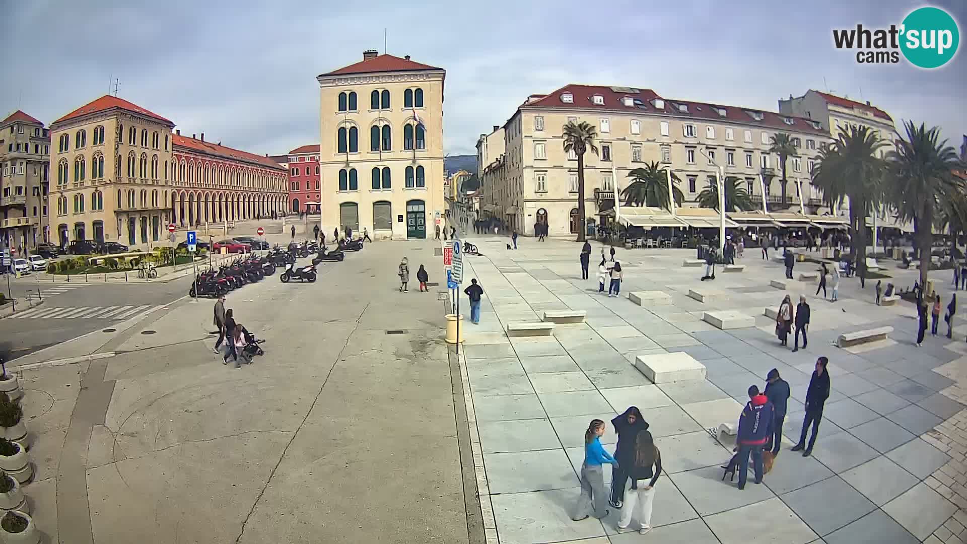 Webcam Spalato Riva – Prokurative | Piazza della Republika