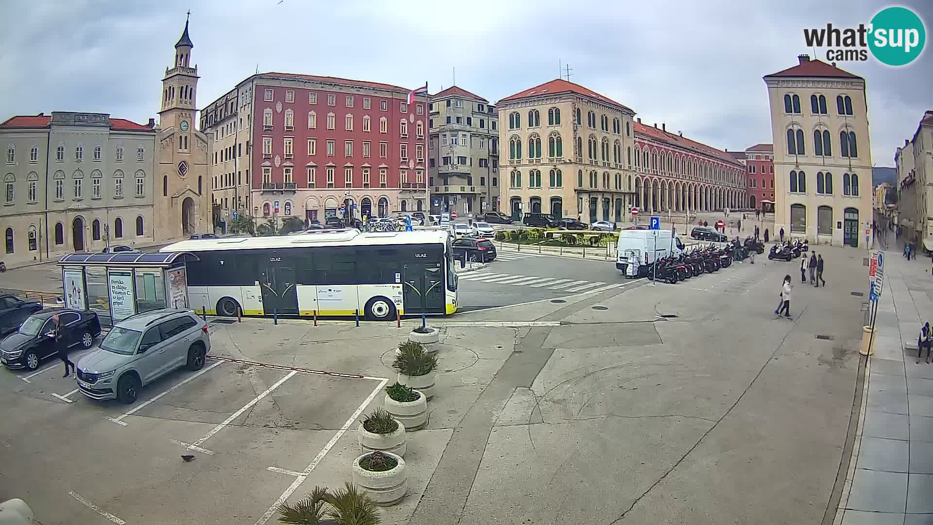 Live kamera Split Riva – Prokurative | Trg Republike