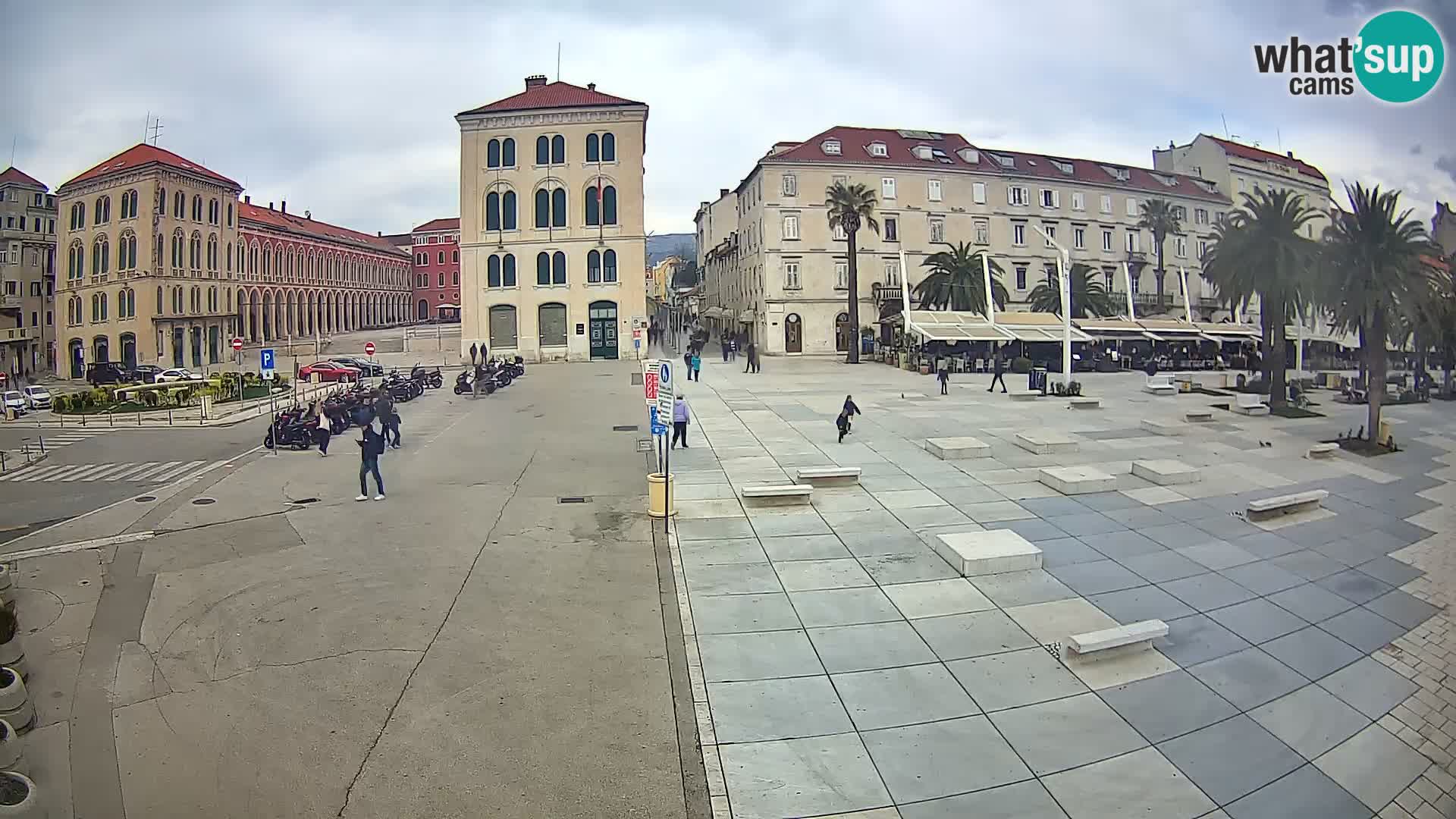 Webcam Split Riva – Prokurative | Trg Republike