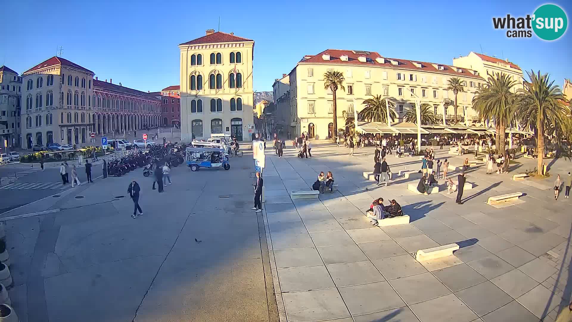 Split kamera Riva – Prokurative | Trg Republike