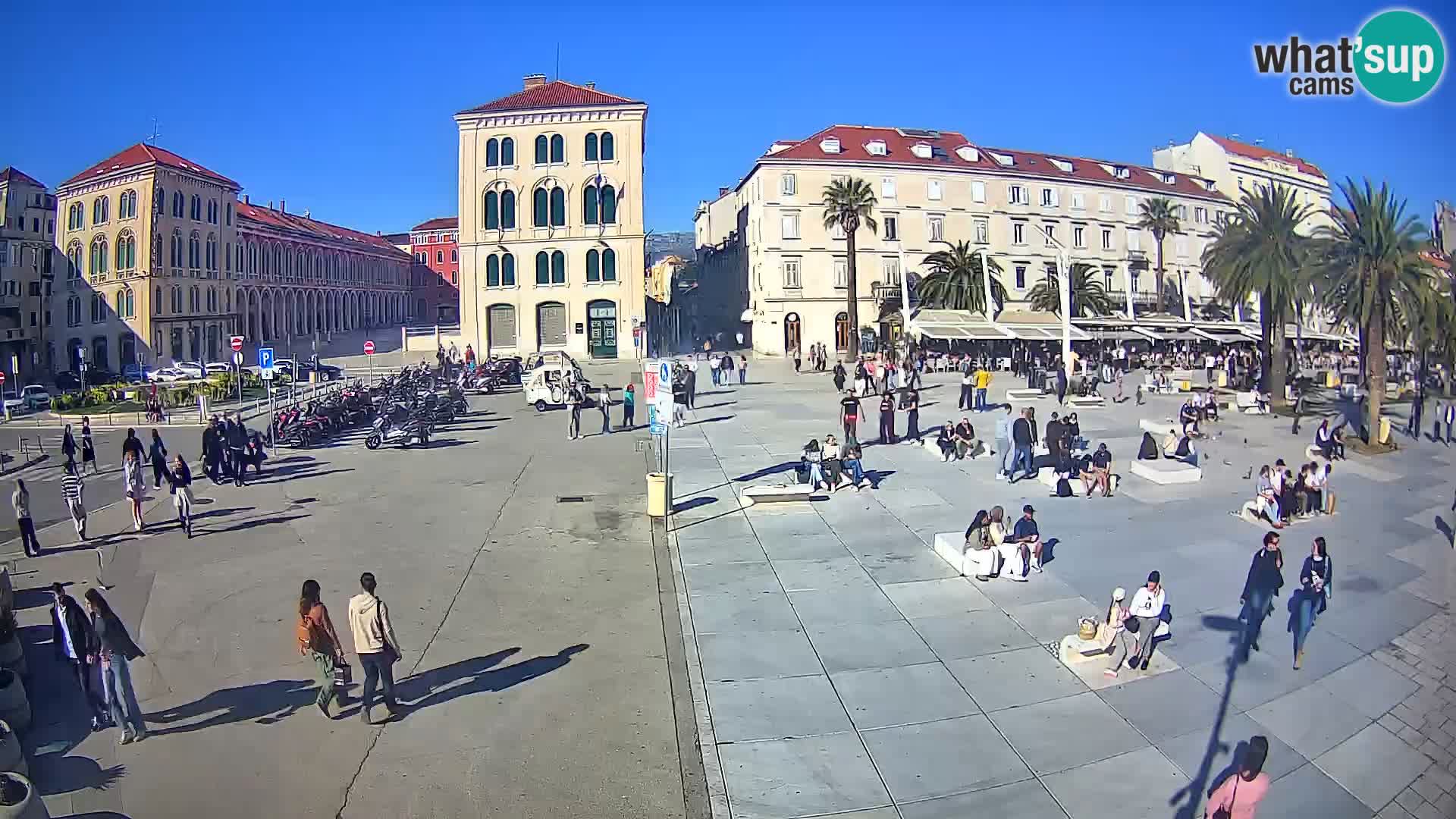 Live kamera Split Riva – Prokurative | Trg Republike