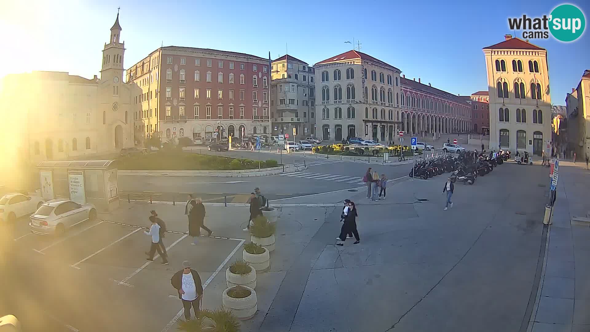 Webcam Split Riva – Prokurative | Trg Republike