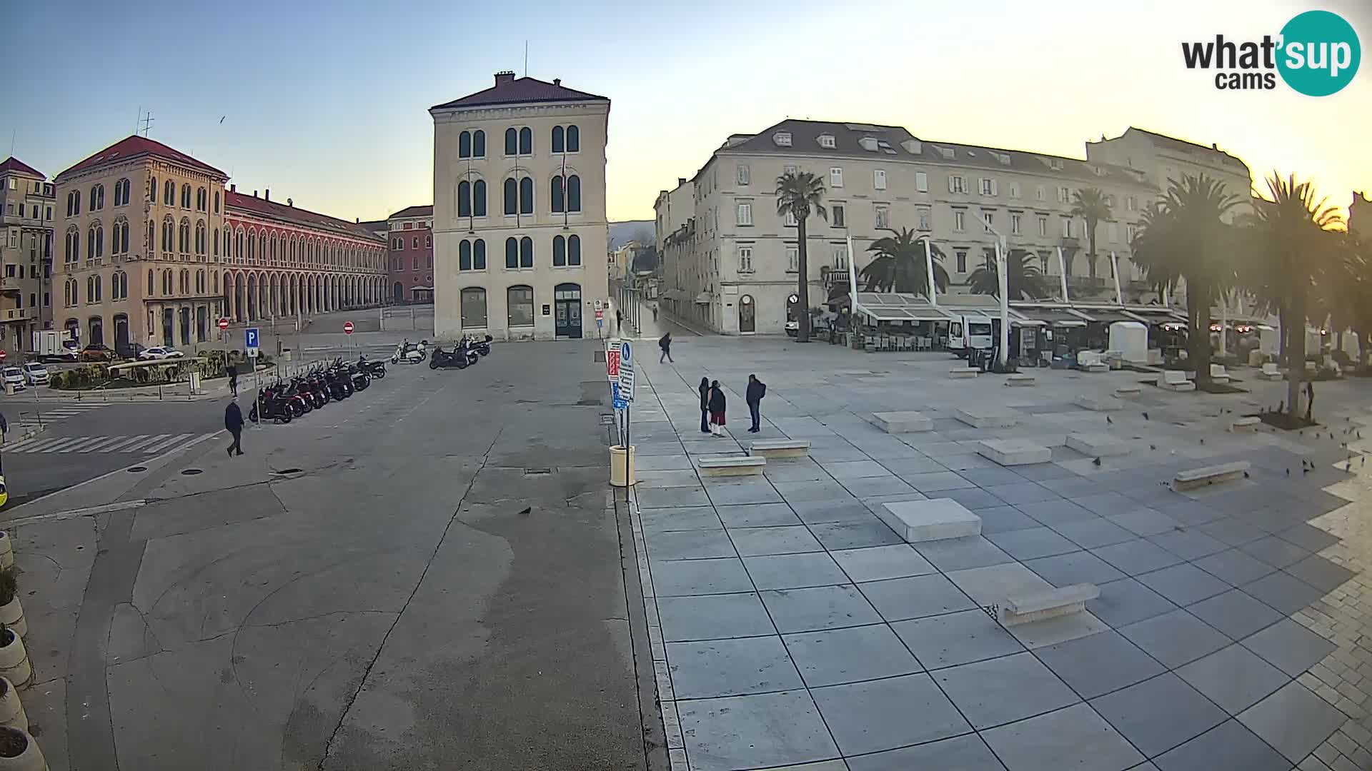 Webcam Split Riva – Prokurative | Plaza de la República