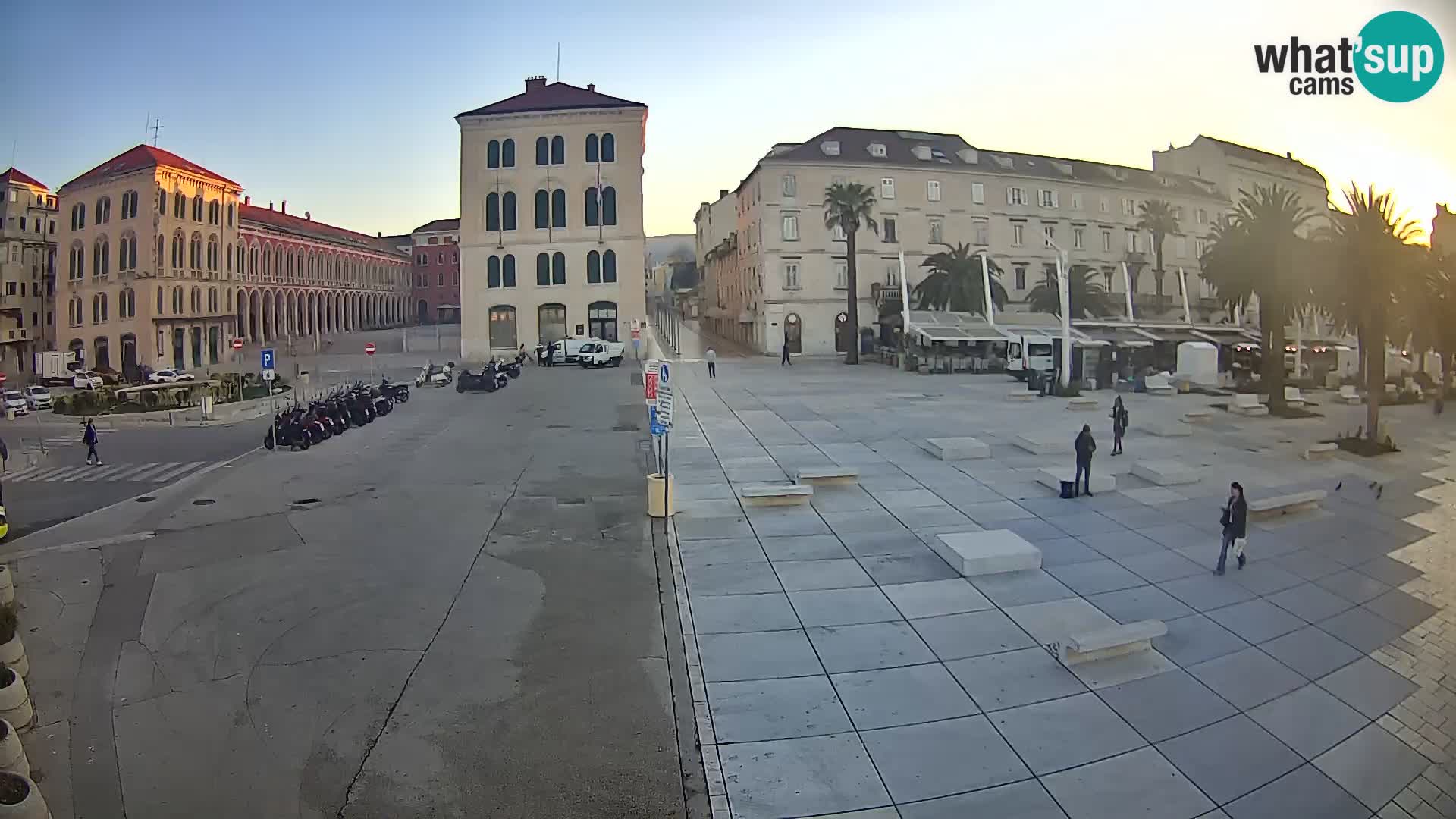 Webcam Split Riva – Prokurative | Plaza de la República