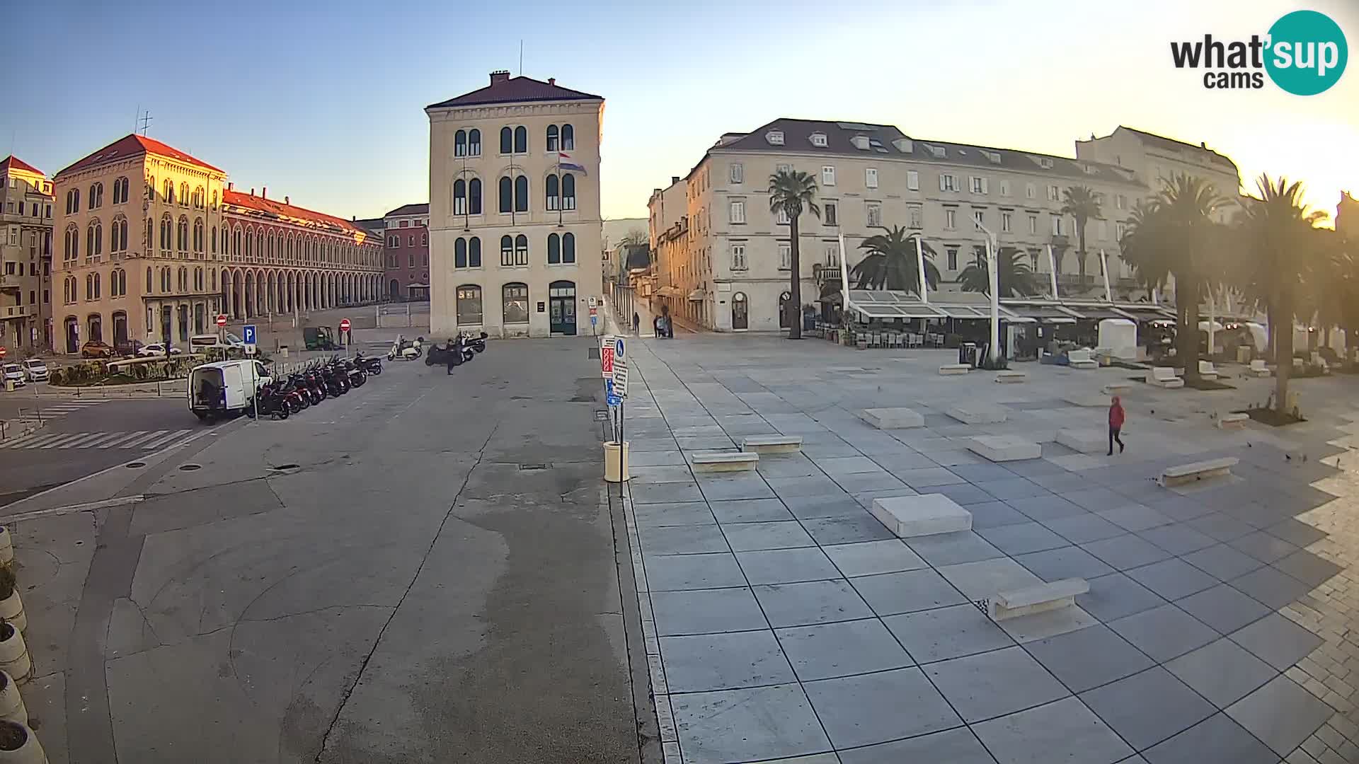 Webcam Split Riva – Prokurative | Plaza de la República