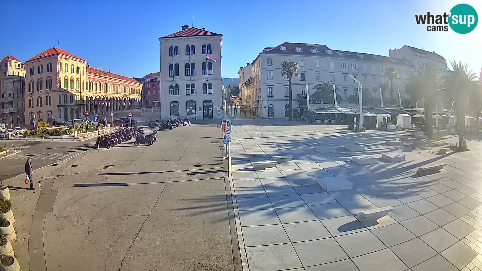 Live kamera Split Riva – Prokurative | Trg Republike