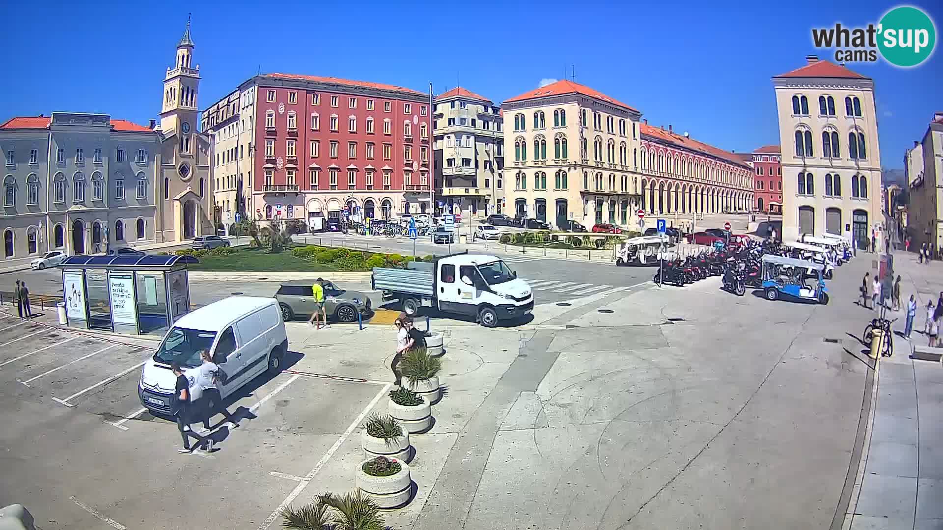 Live kamera Split Riva – Prokurative | Trg Republike