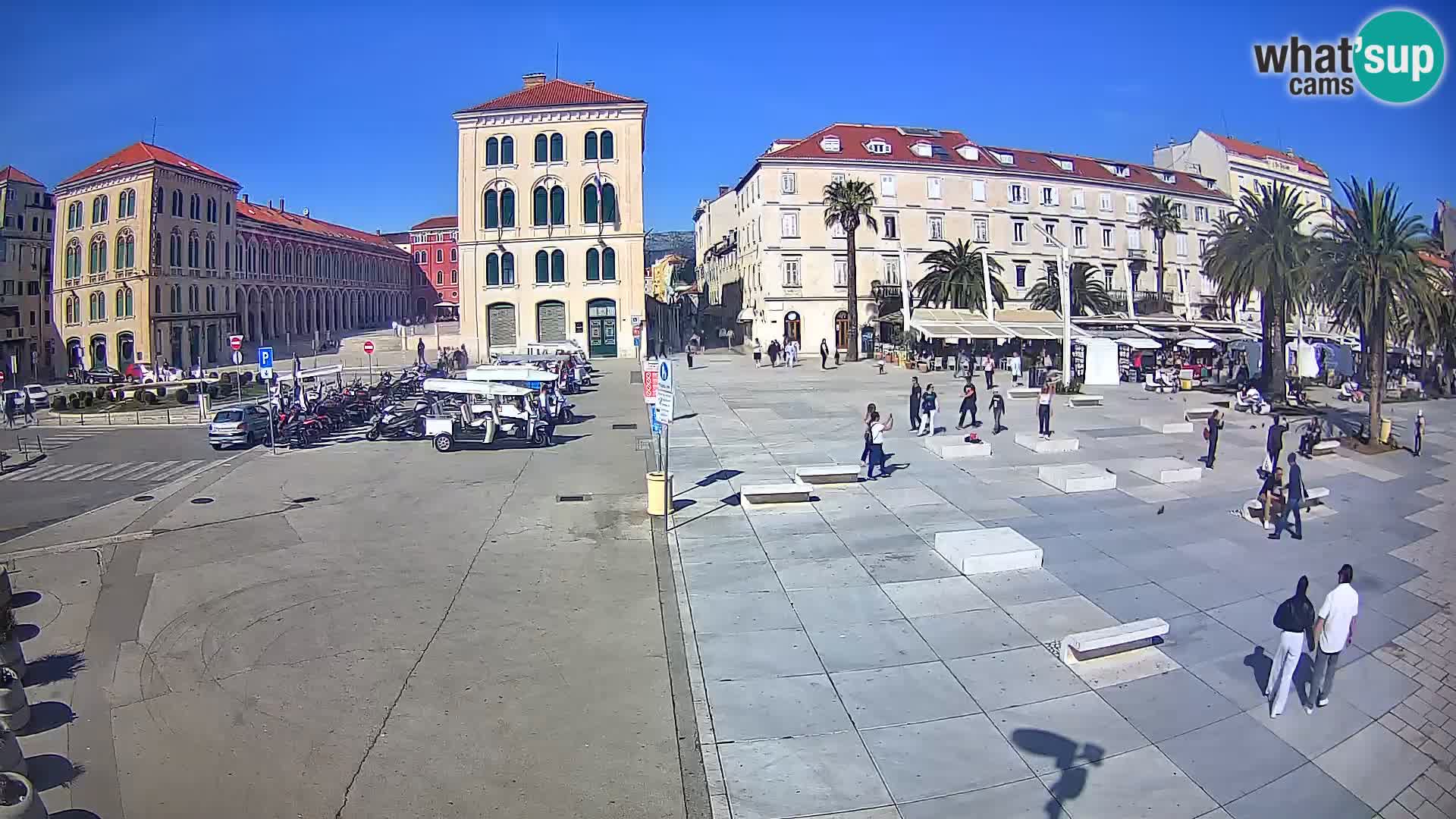 Live kamera Split Riva – Prokurative | Trg Republike