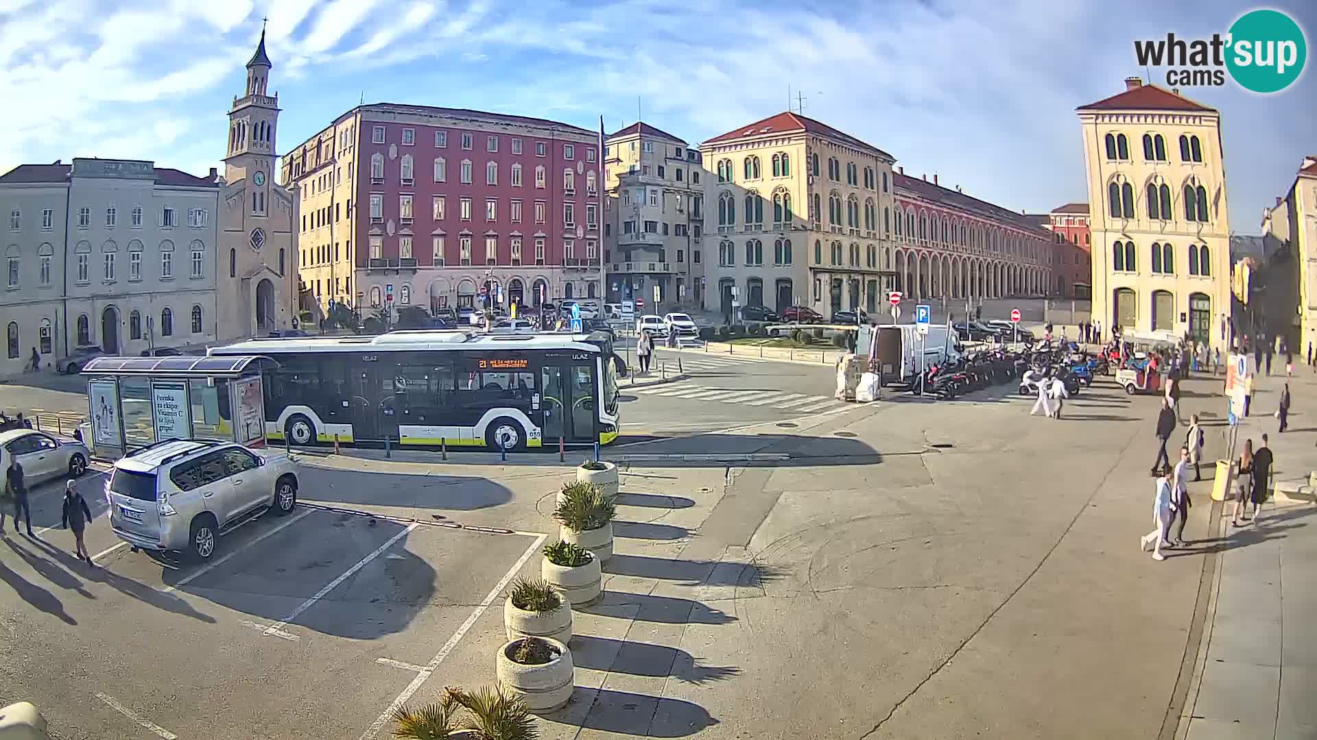 Split kamera Riva – Prokurative | Trg Republike