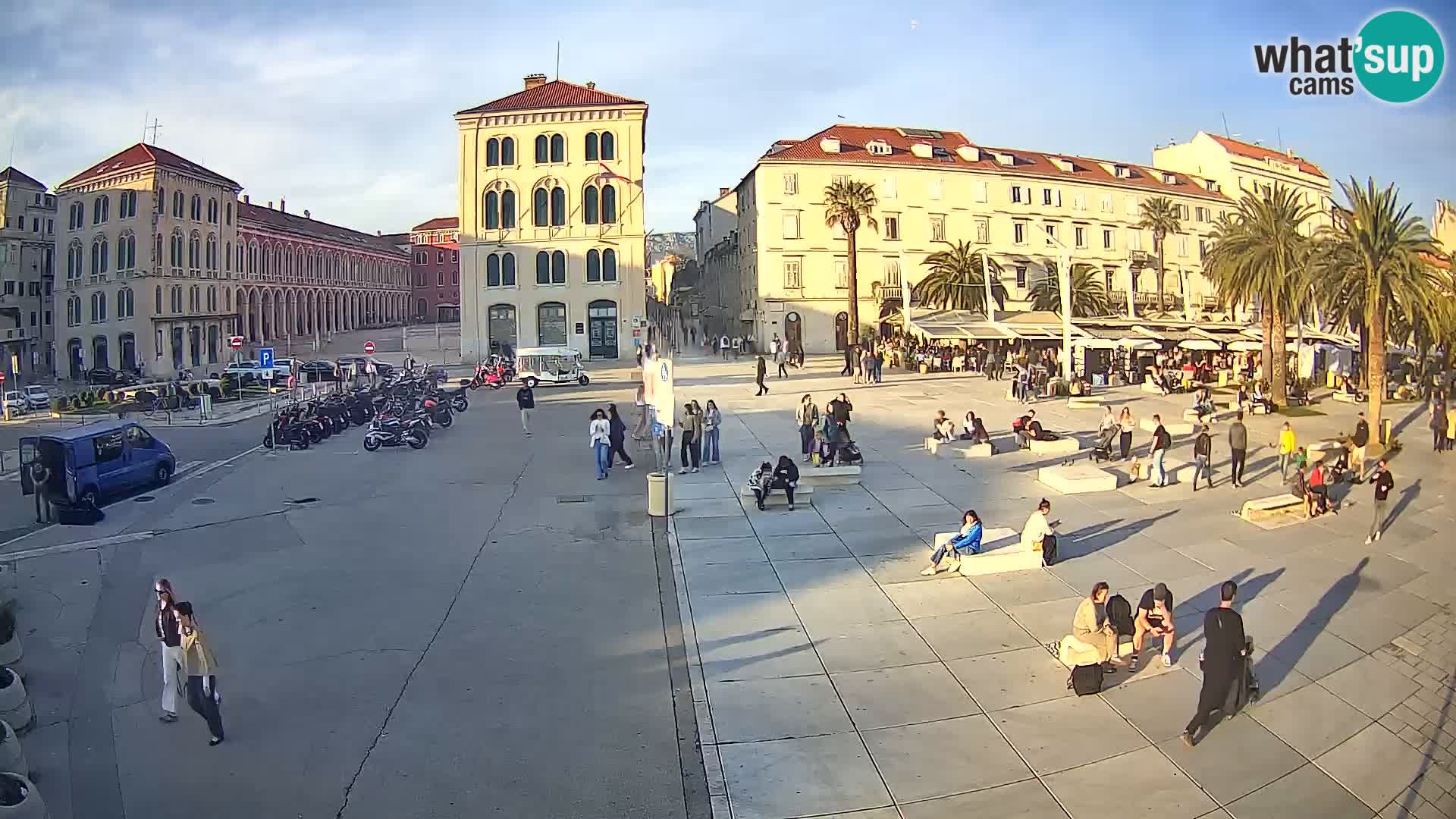Webcam Spalato Riva – Prokurative | Piazza della Republika