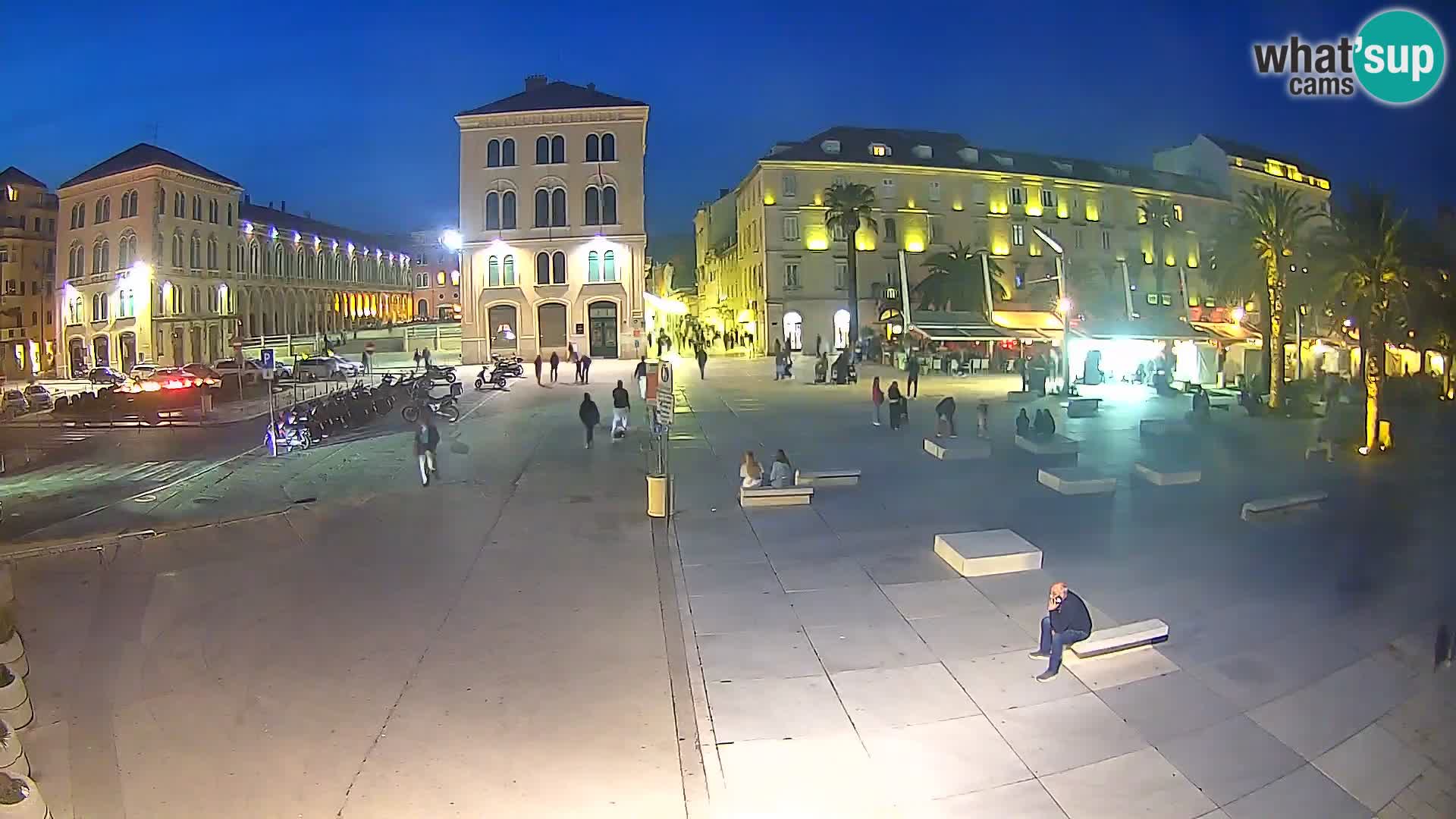 Webcam Spalato Riva – Prokurative | Piazza della Republika