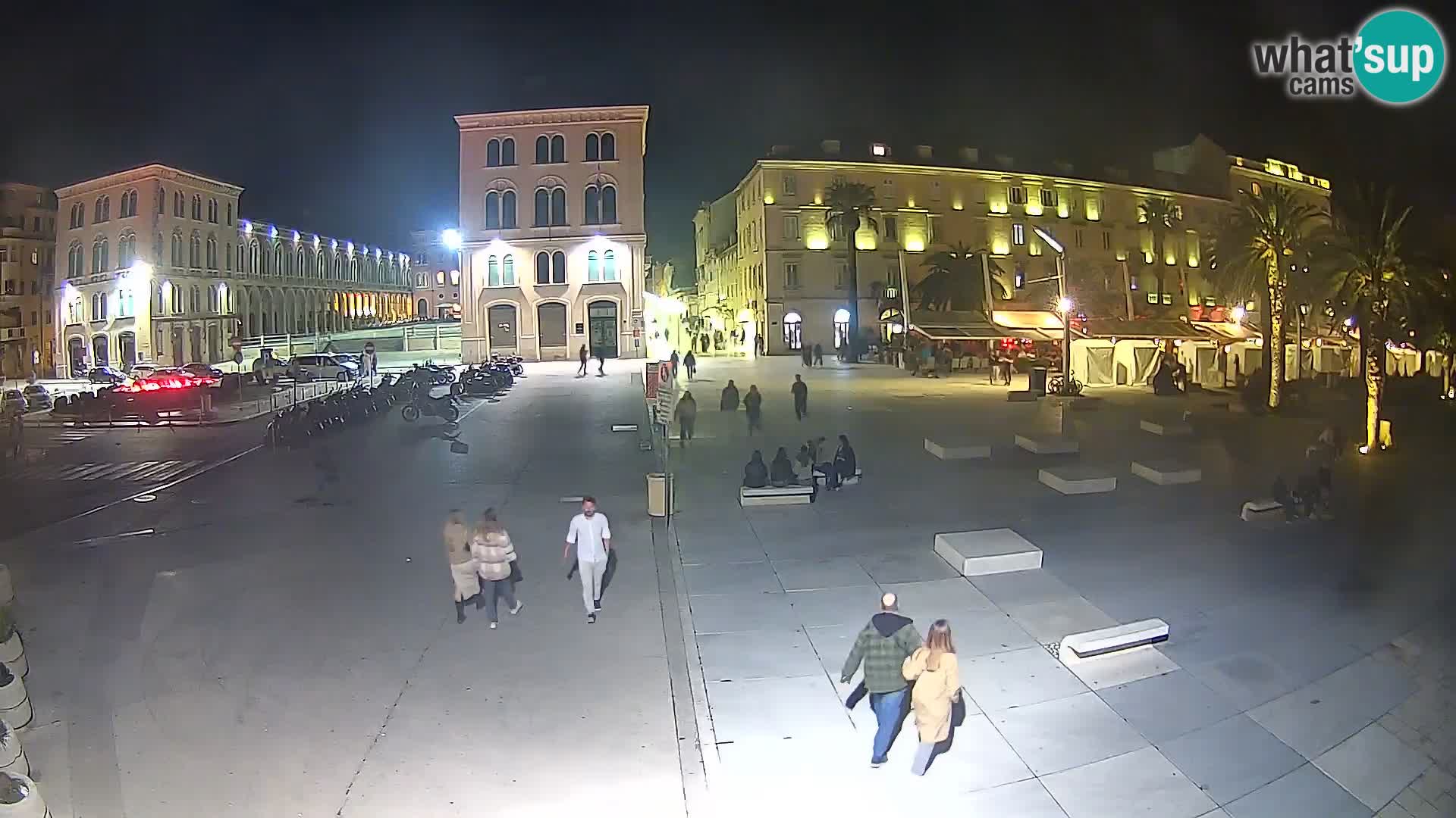 Webcam Split Riva – Prokurative | Trg Republike