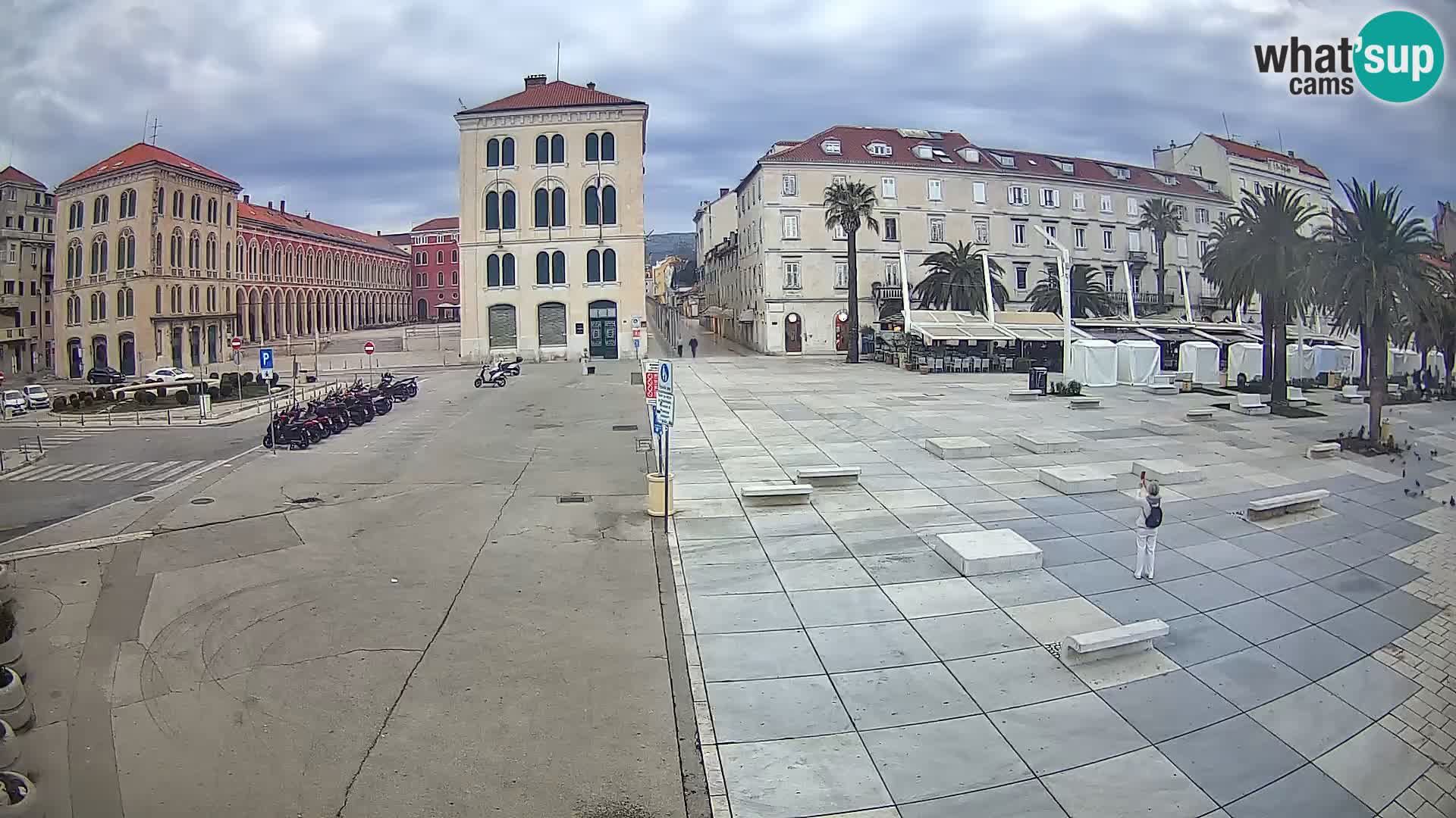 Webcam Spalato Riva – Prokurative | Piazza della Republika