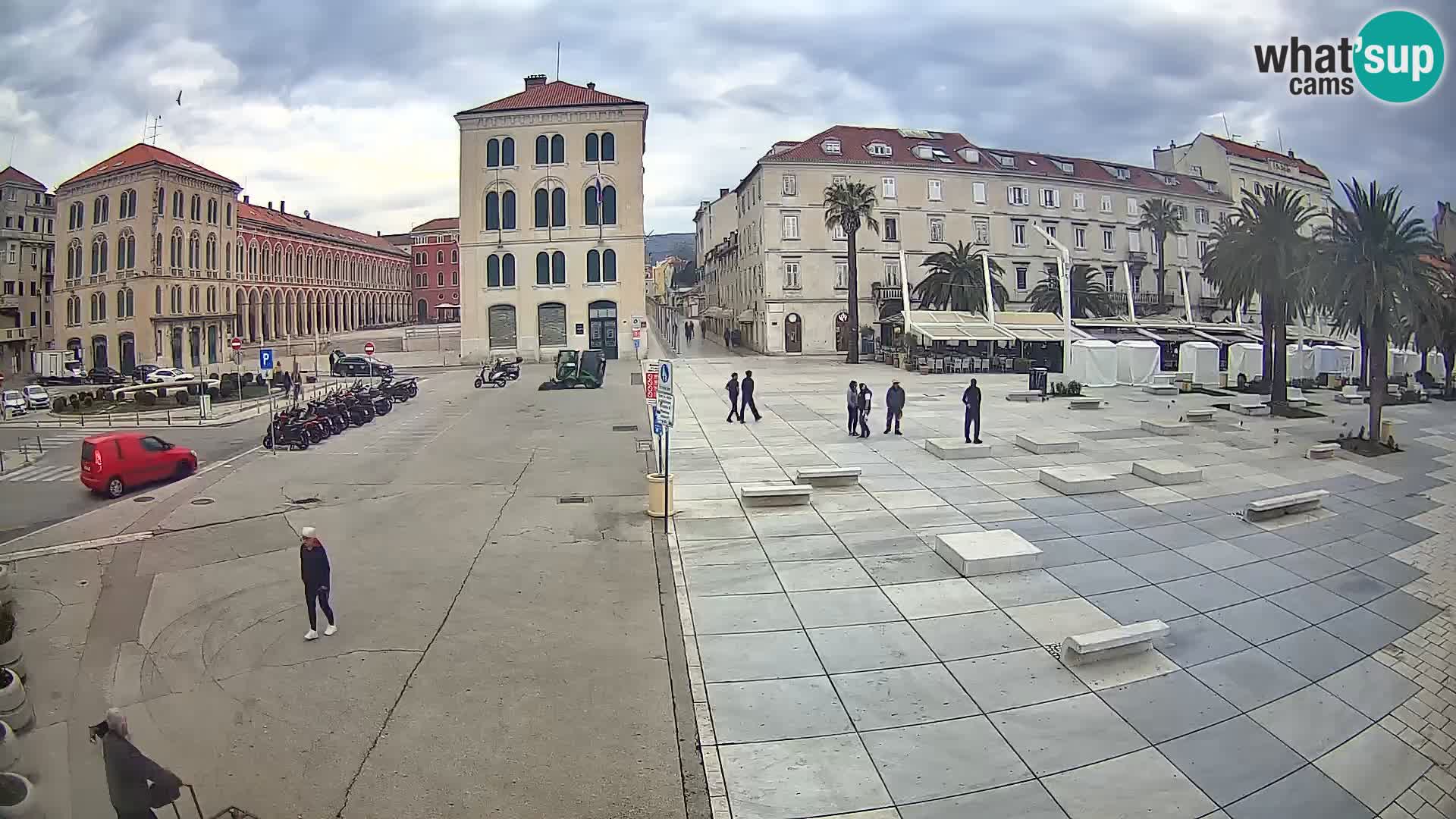 Webcam Spalato Riva – Prokurative | Piazza della Republika