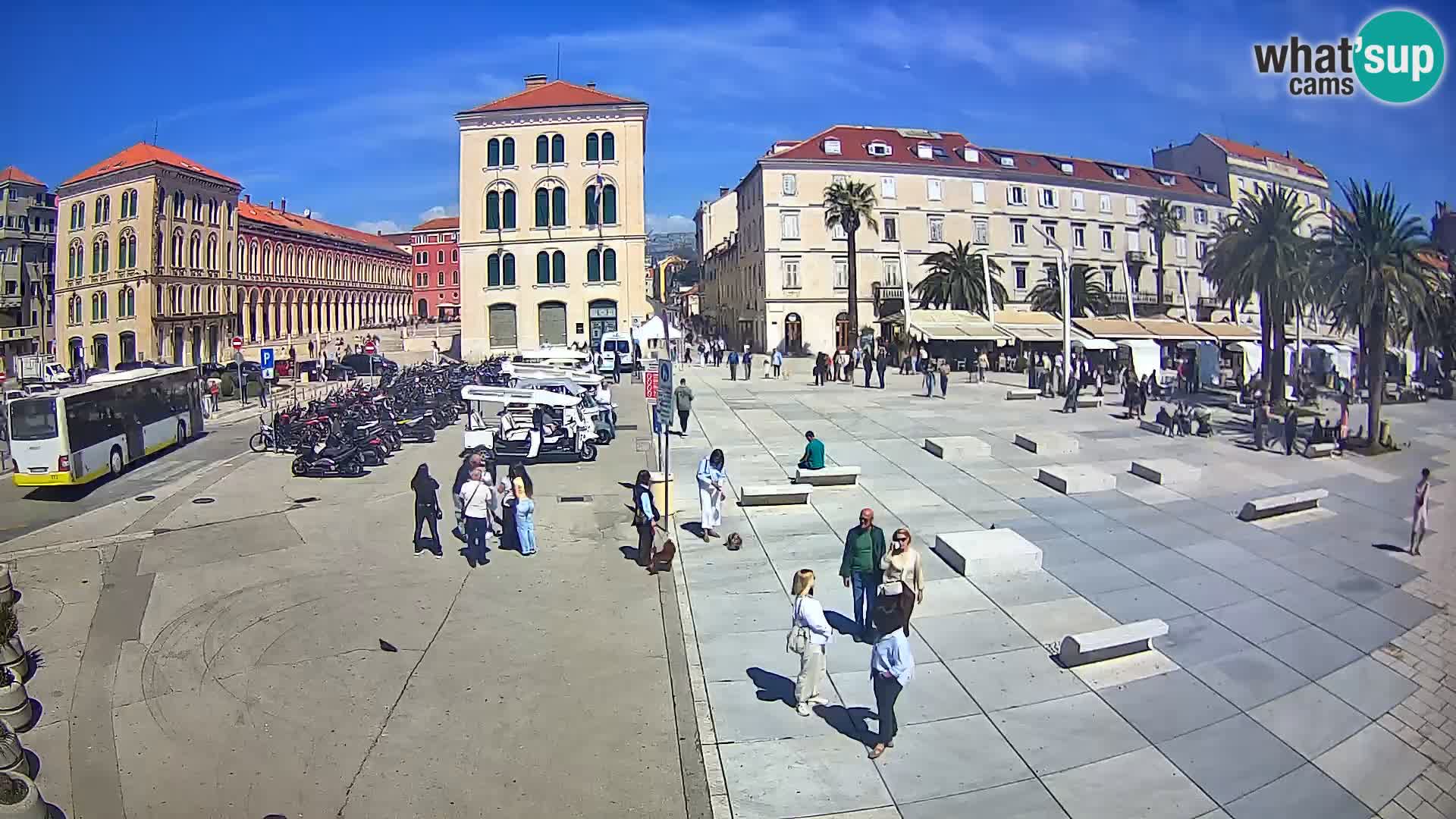 Split kamera Riva – Prokurative | Trg Republike