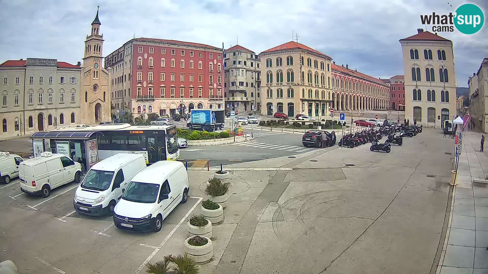 Webcam Spalato Riva – Prokurative | Piazza della Republika