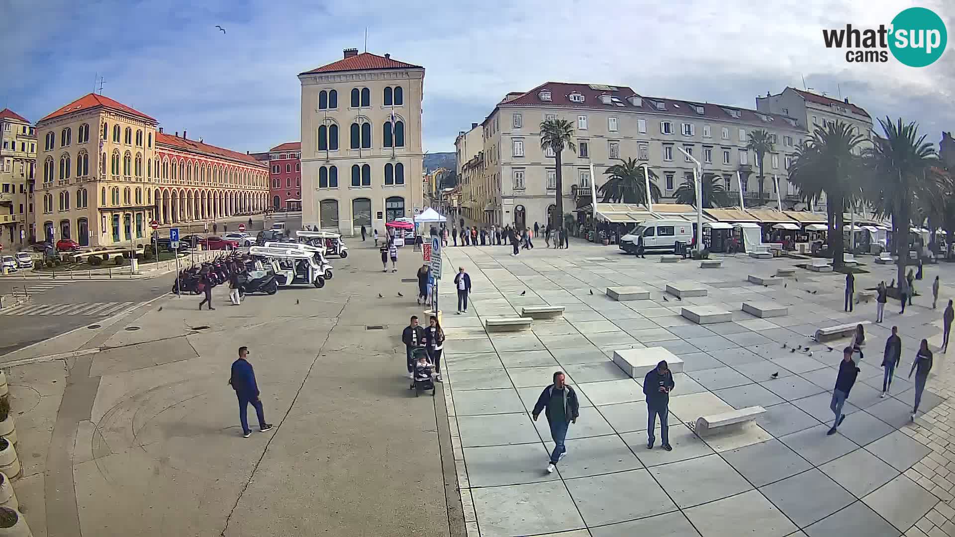 Webcam Split Riva – Prokurative | Plaza de la República