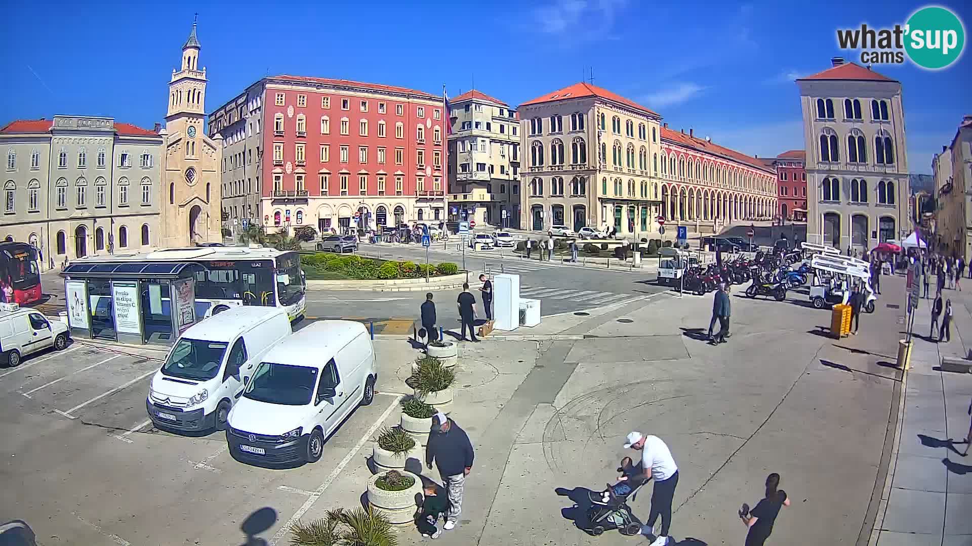 Live kamera Split Riva – Prokurative | Trg Republike