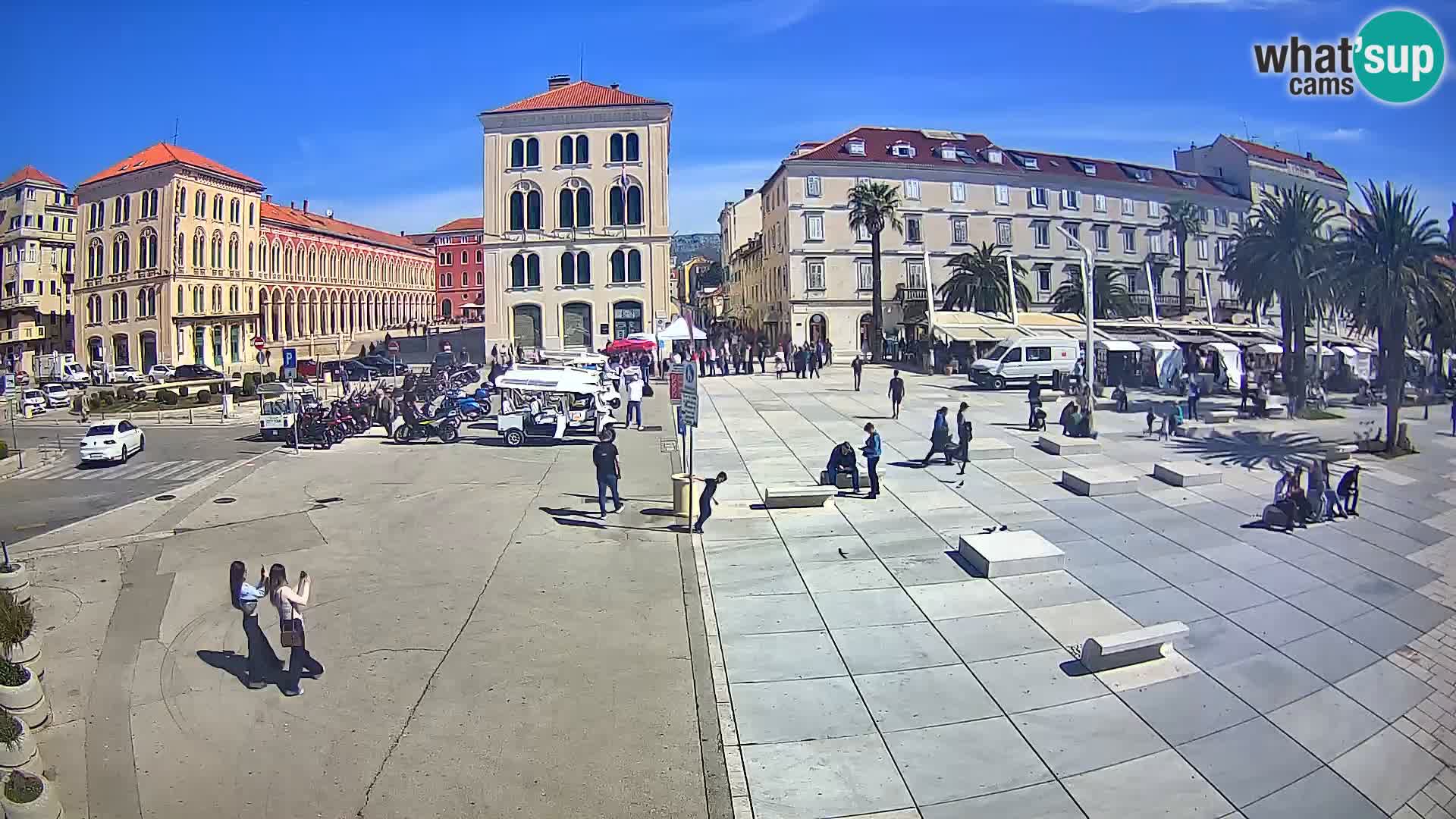Webcam Spalato Riva – Prokurative | Piazza della Republika