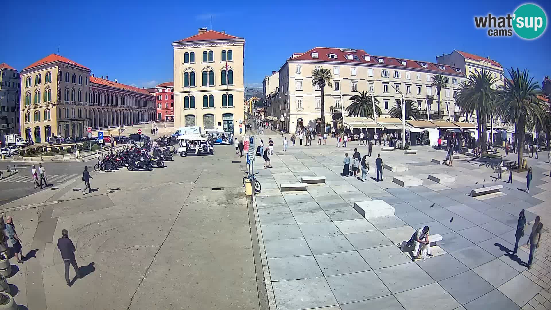 Webcam Spalato Riva – Prokurative | Piazza della Republika