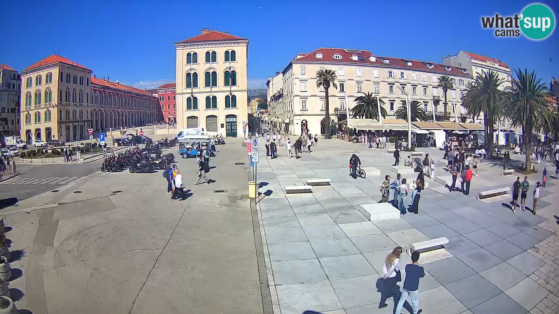 Webcam Spalato Riva – Prokurative | Piazza della Republika
