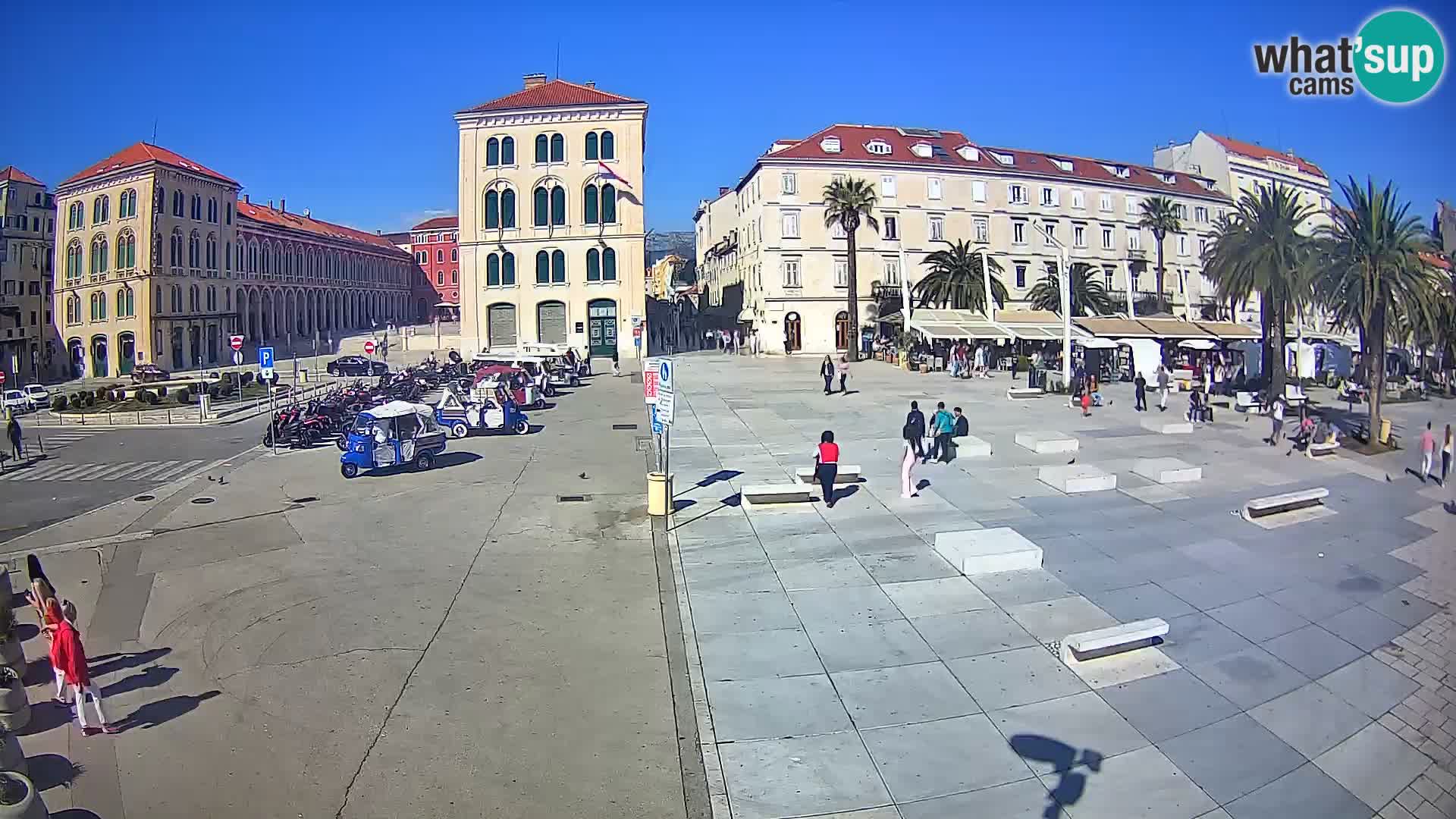 Split kamera Riva – Prokurative | Trg Republike