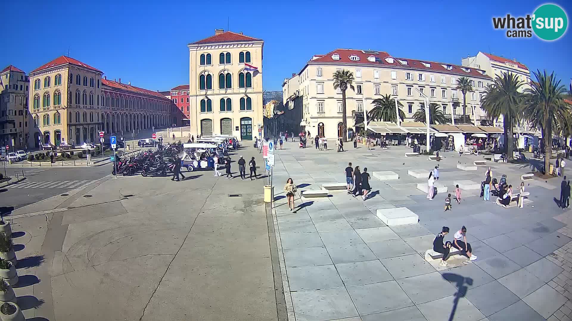 Webcam Spalato Riva – Prokurative | Piazza della Republika