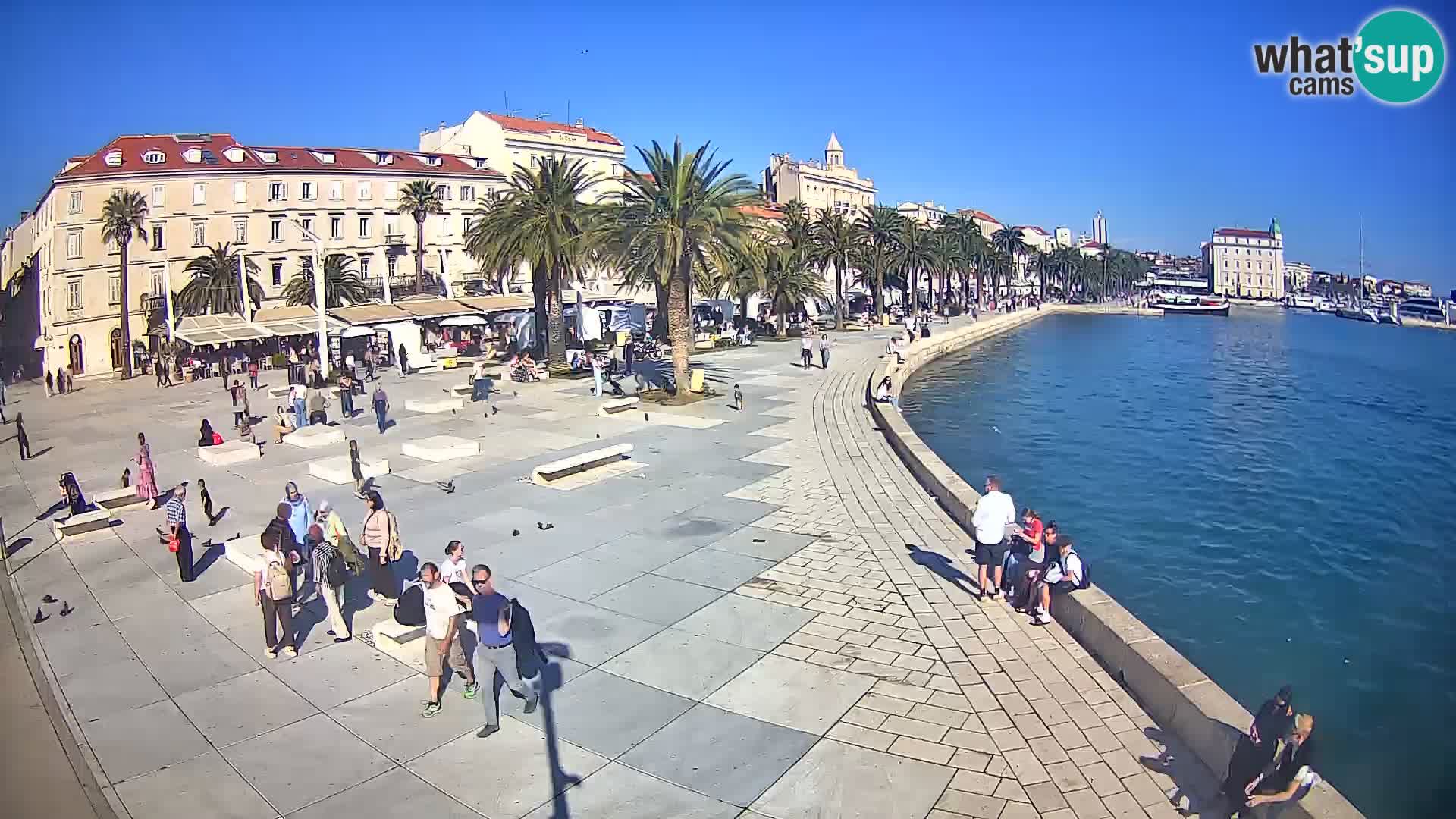 Live kamera Split Riva – Prokurative | Trg Republike