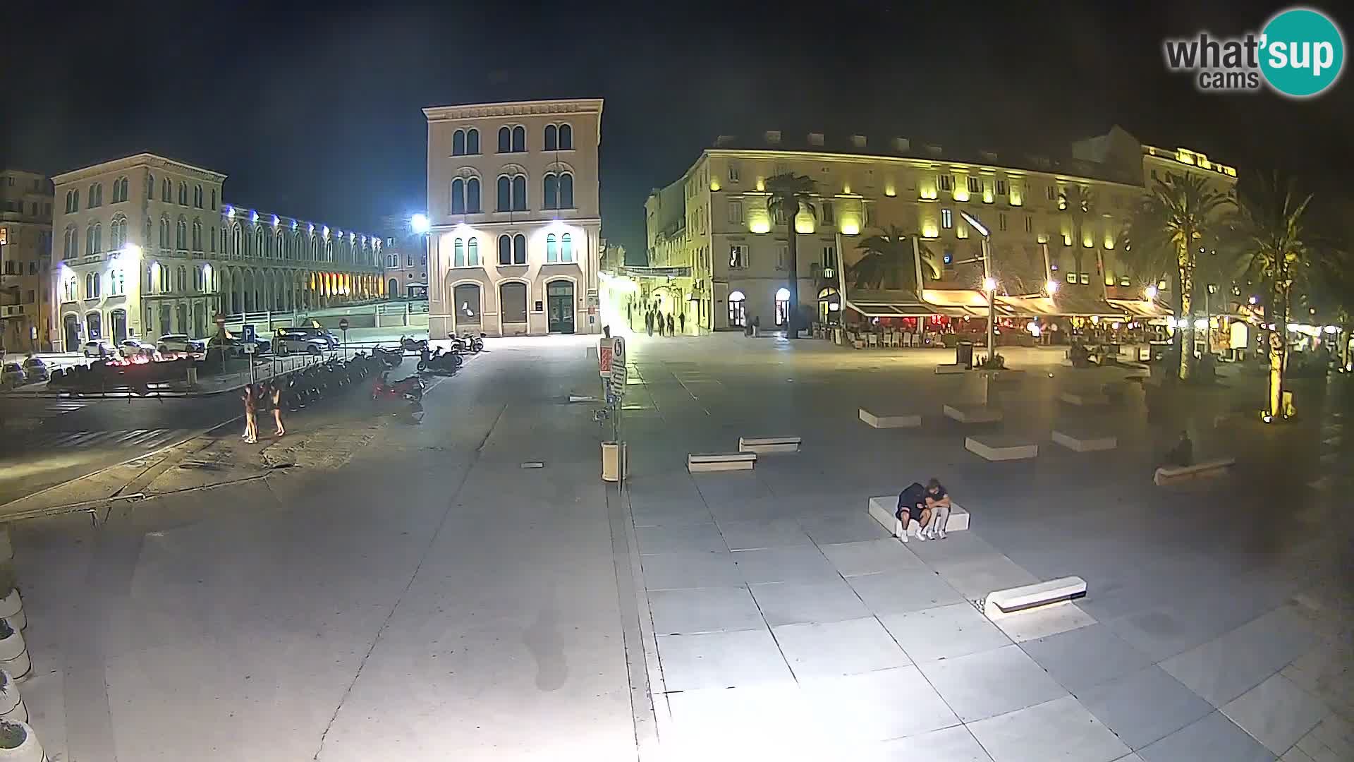Webcam Split Riva – Prokurative | Trg Republike