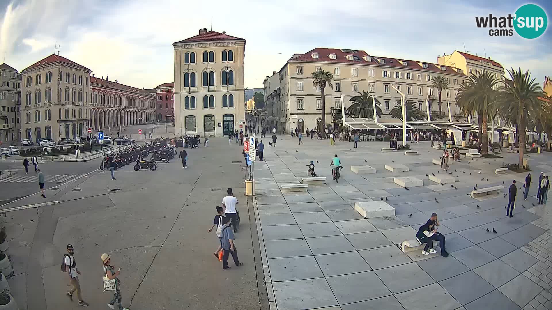 Webcam Split Riva – Prokurative | Trg Republike