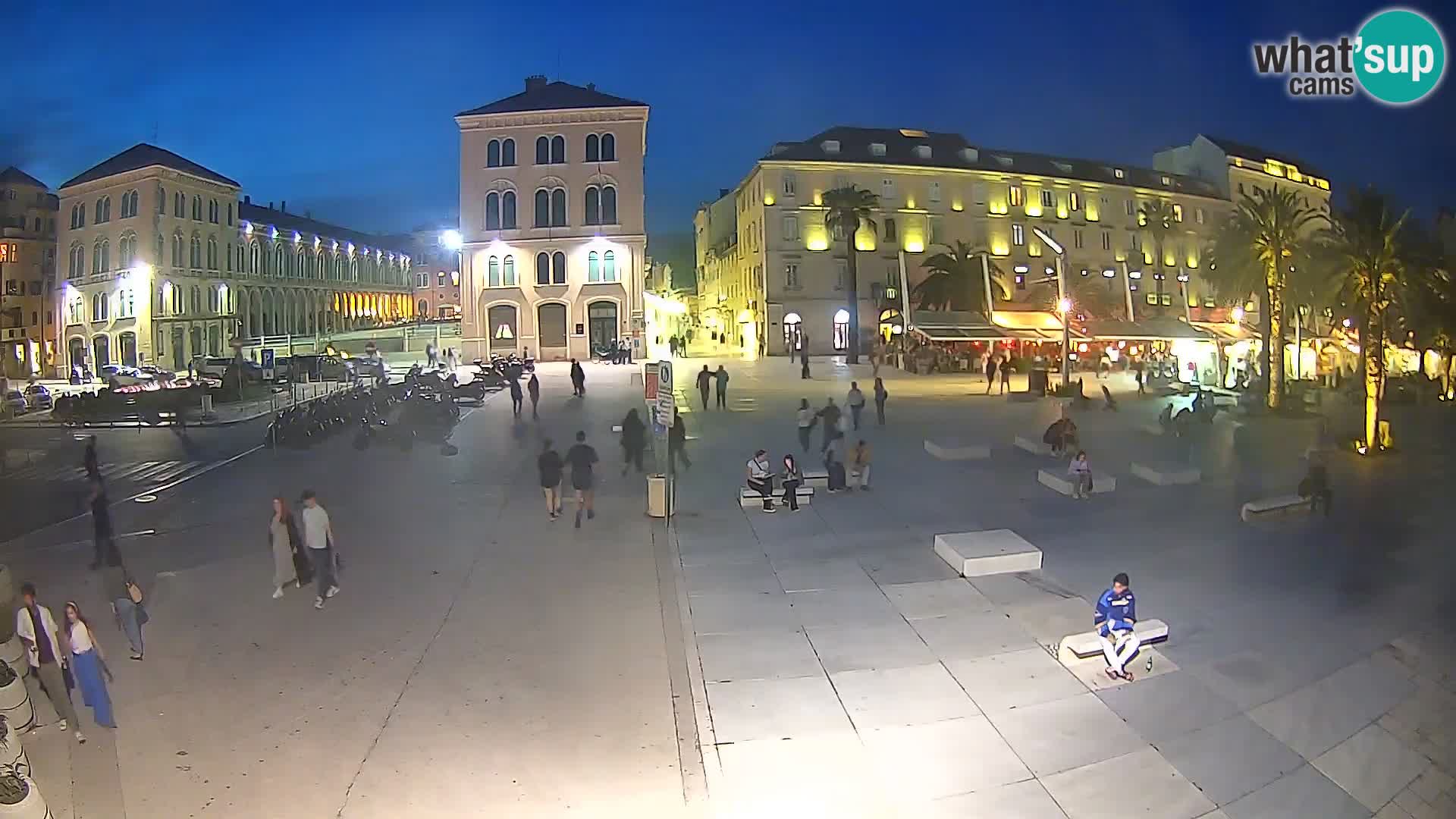 Webcam Spalato Riva – Prokurative | Piazza della Republika