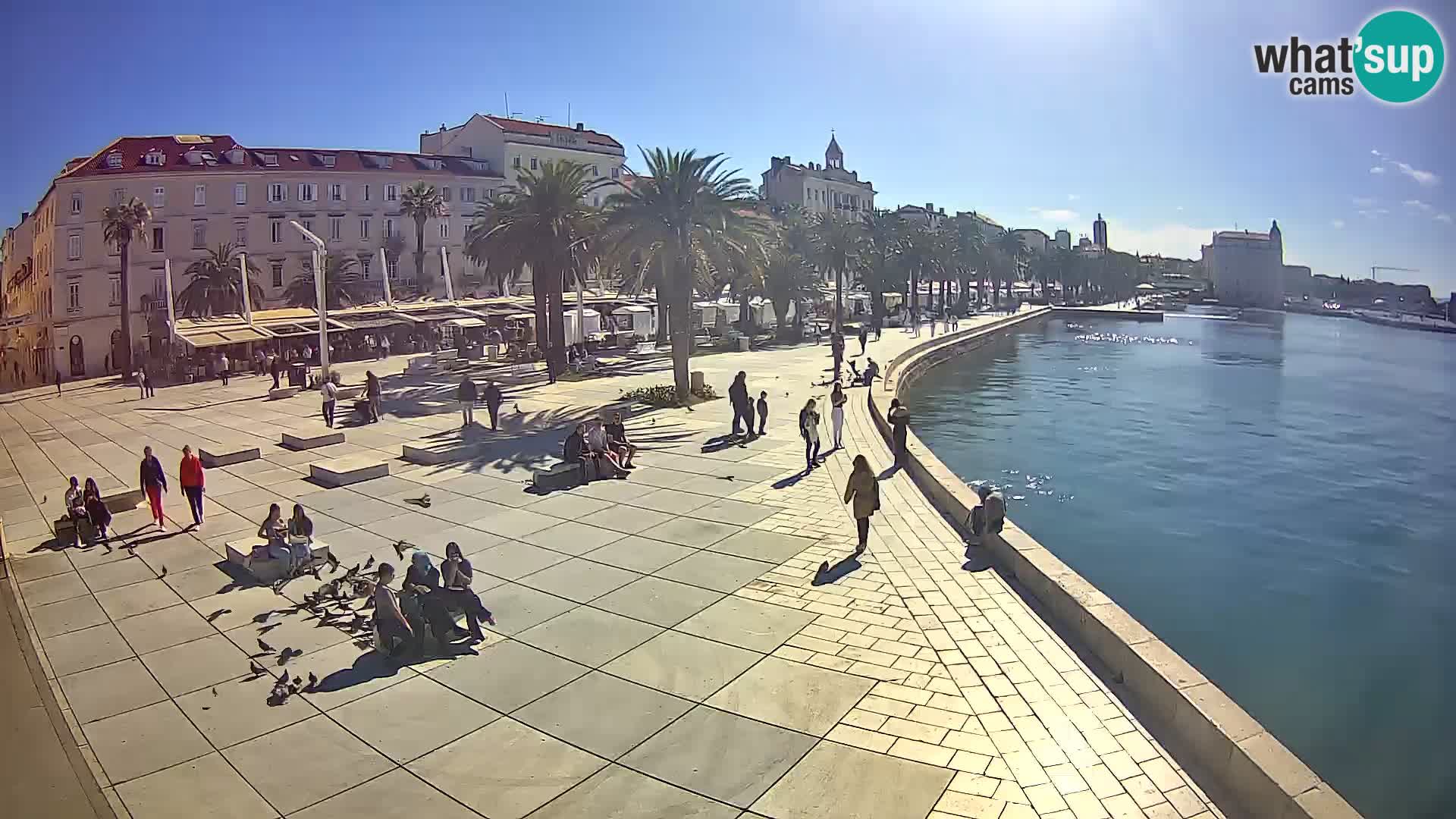 Split kamera Riva – Prokurative | Trg Republike