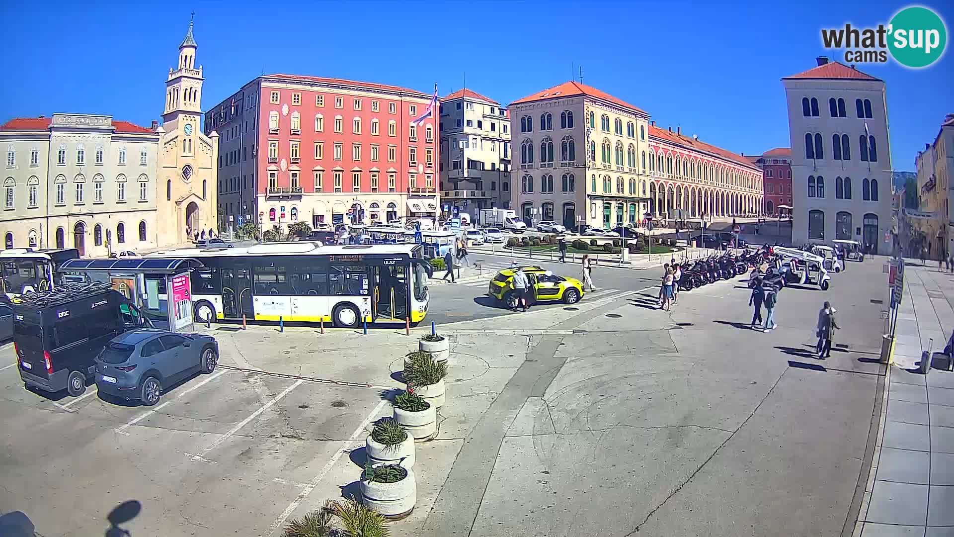 Webcam Split Riva – Prokurative | Trg Republike
