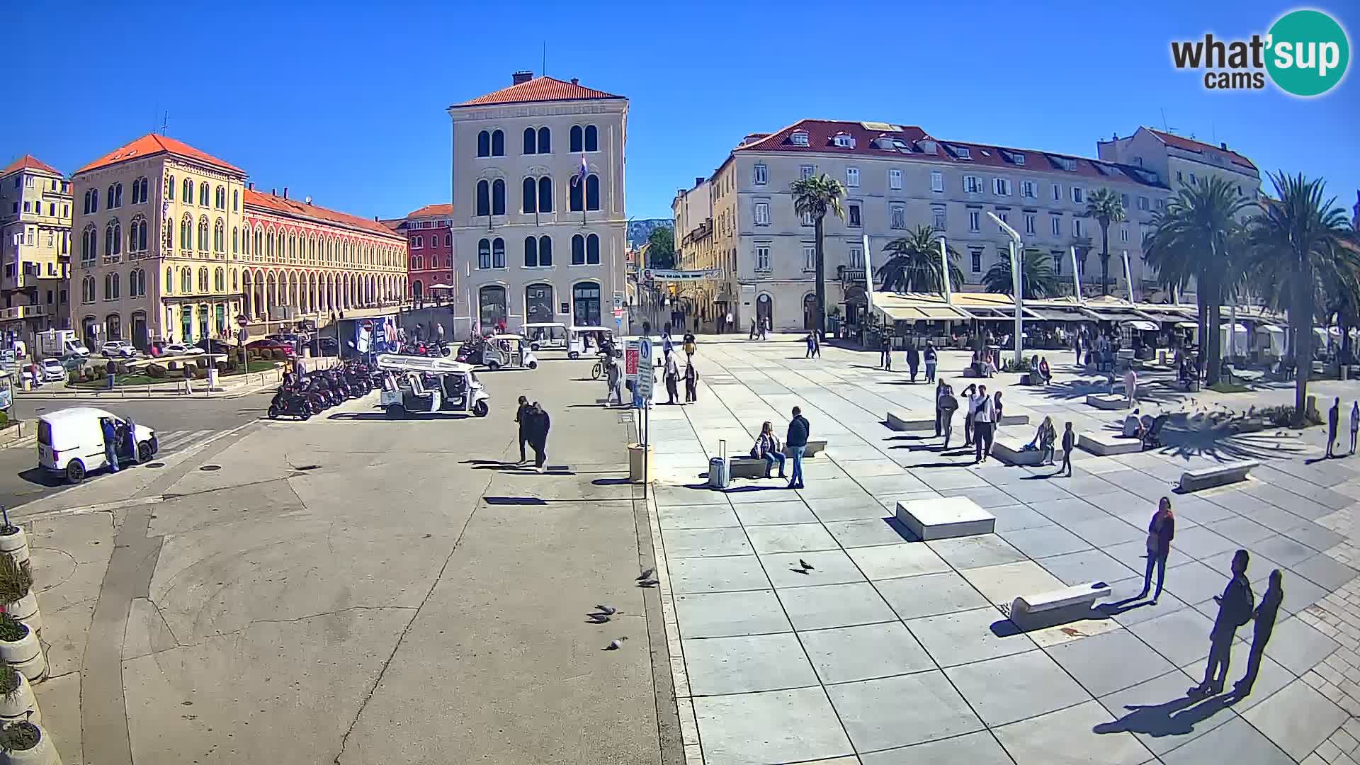Split kamera Riva – Prokurative | Trg Republike
