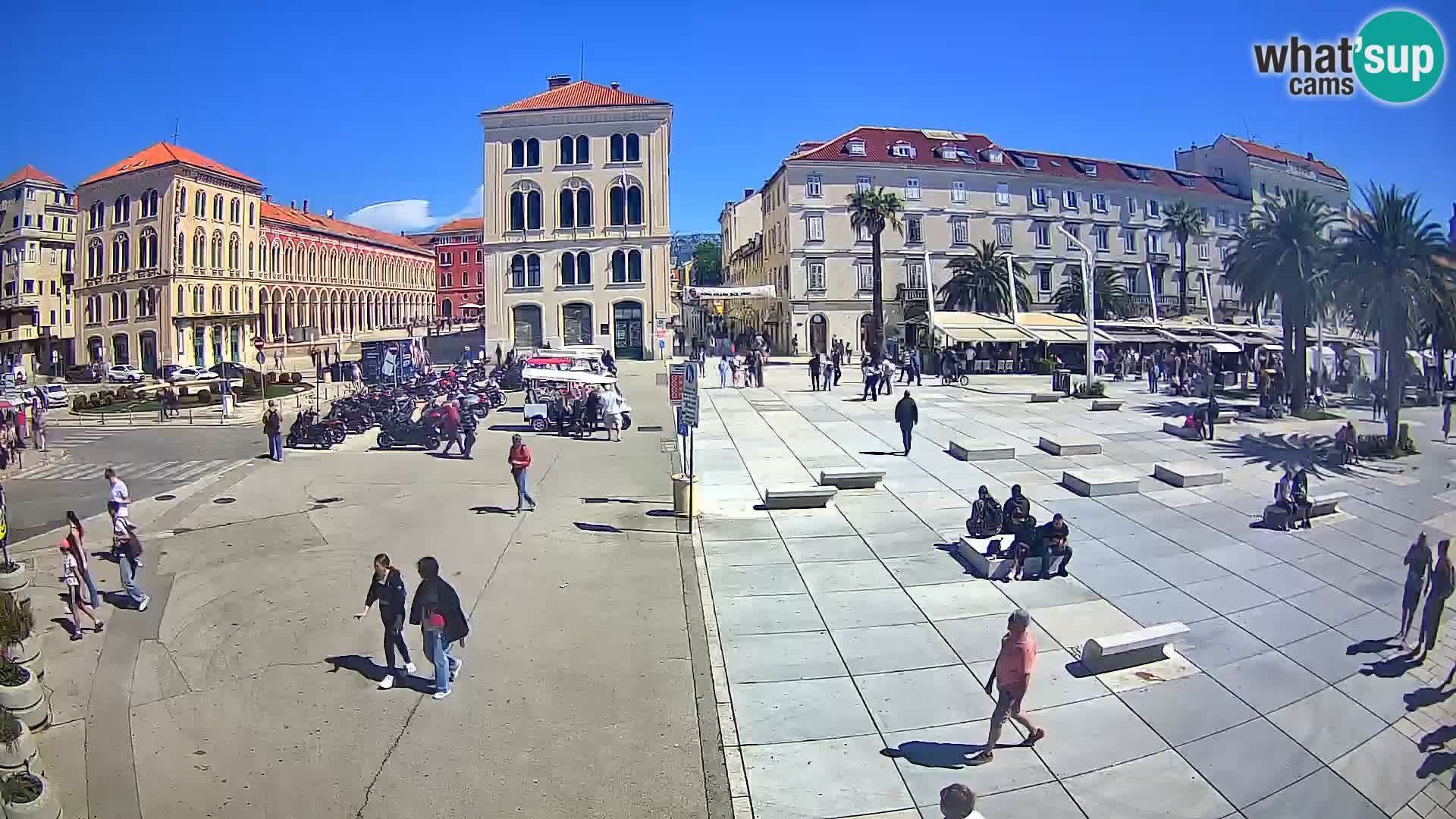 Webcam Split Riva – Prokurative | Plaza de la República