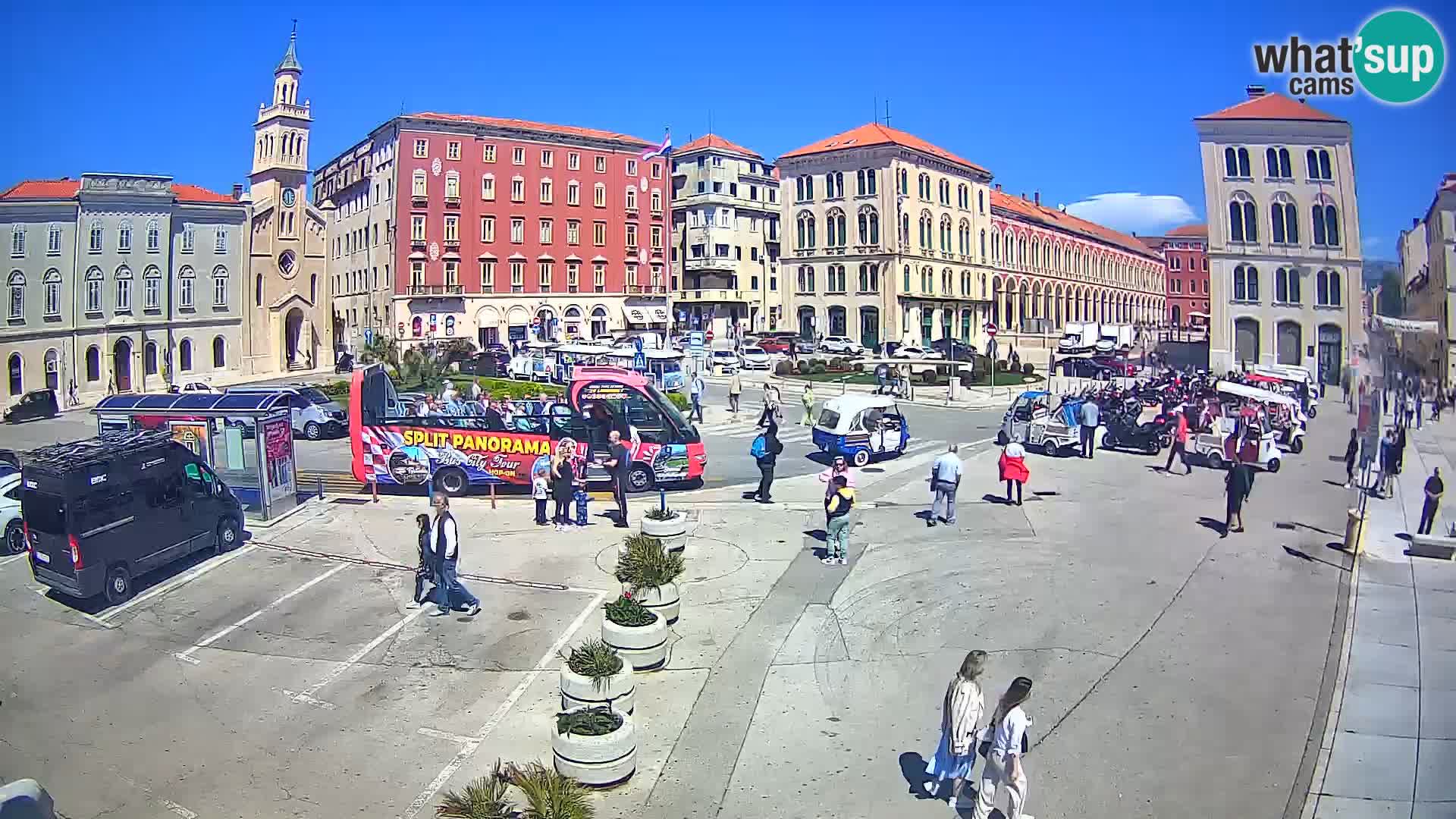 Webcam Split Riva – Prokurative | Trg Republike