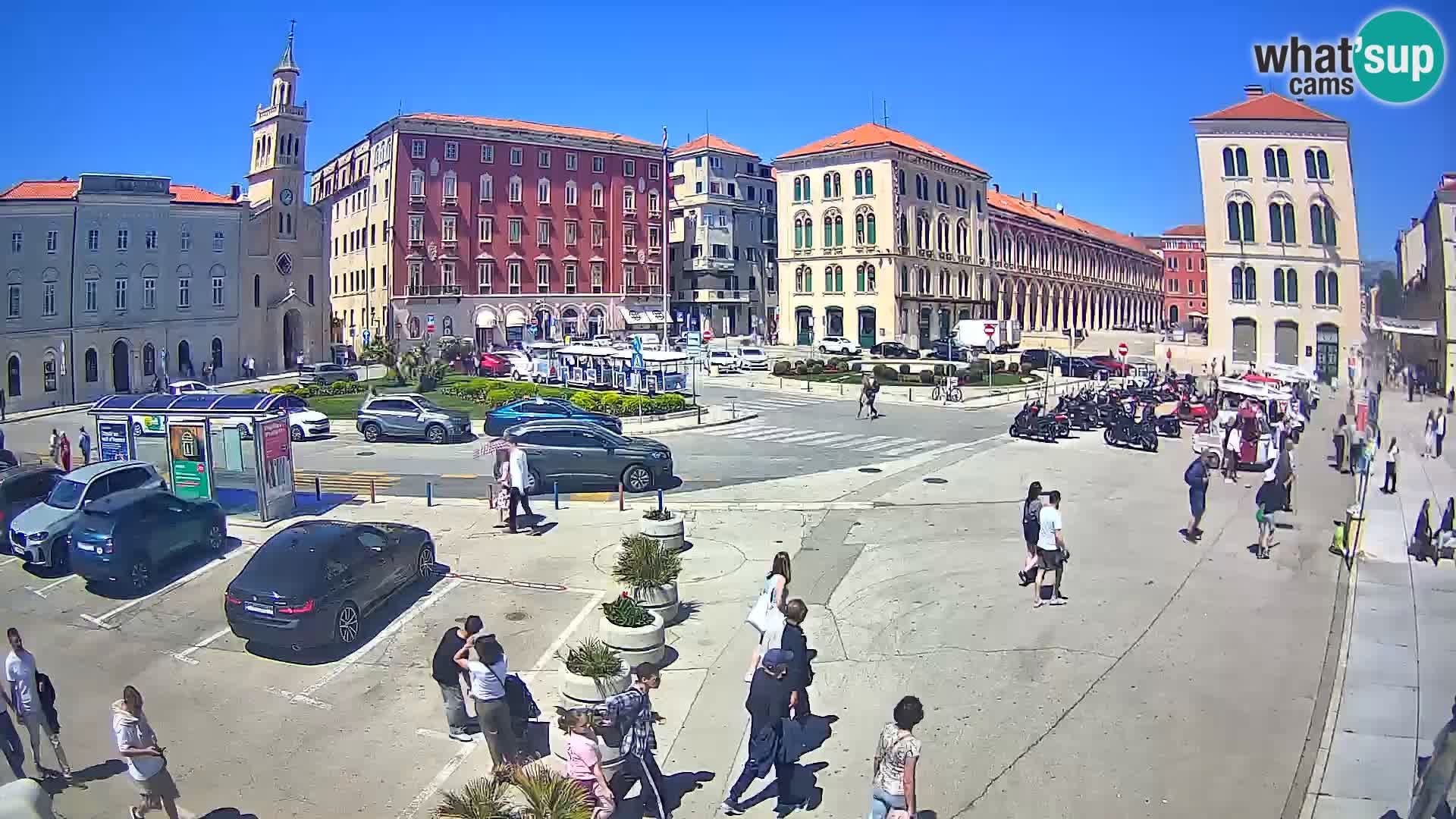 Split kamera Riva – Prokurative | Trg Republike