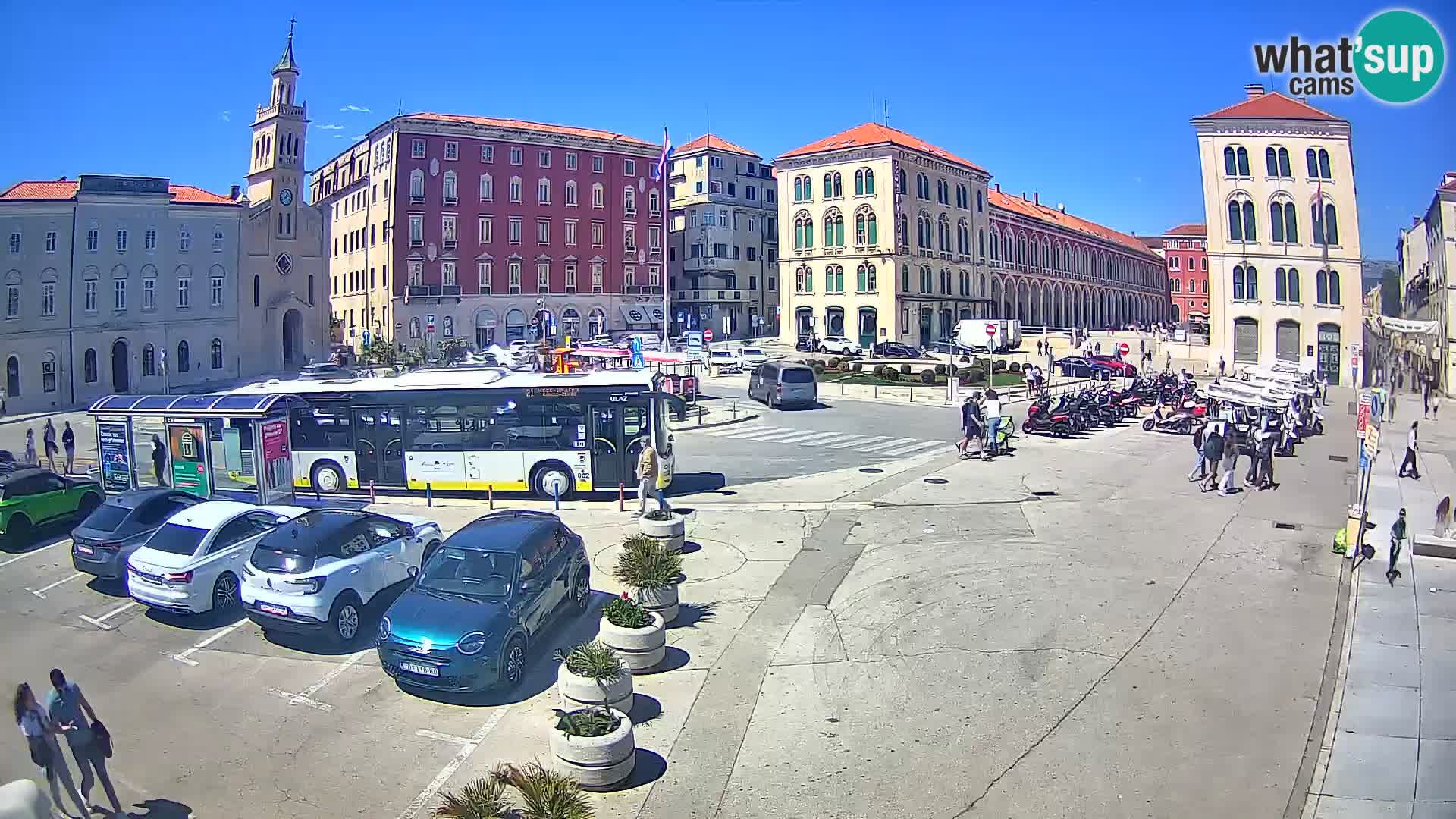 Split kamera Riva – Prokurative | Trg Republike