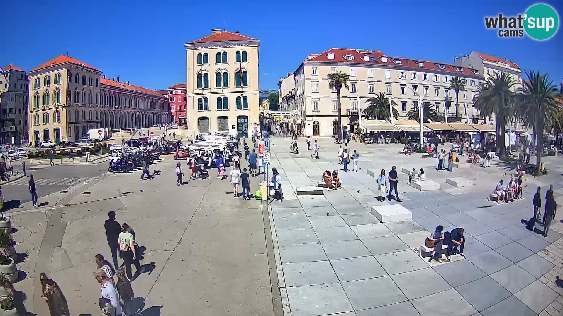 Webcam Split Riva – Prokurative | Plaza de la República