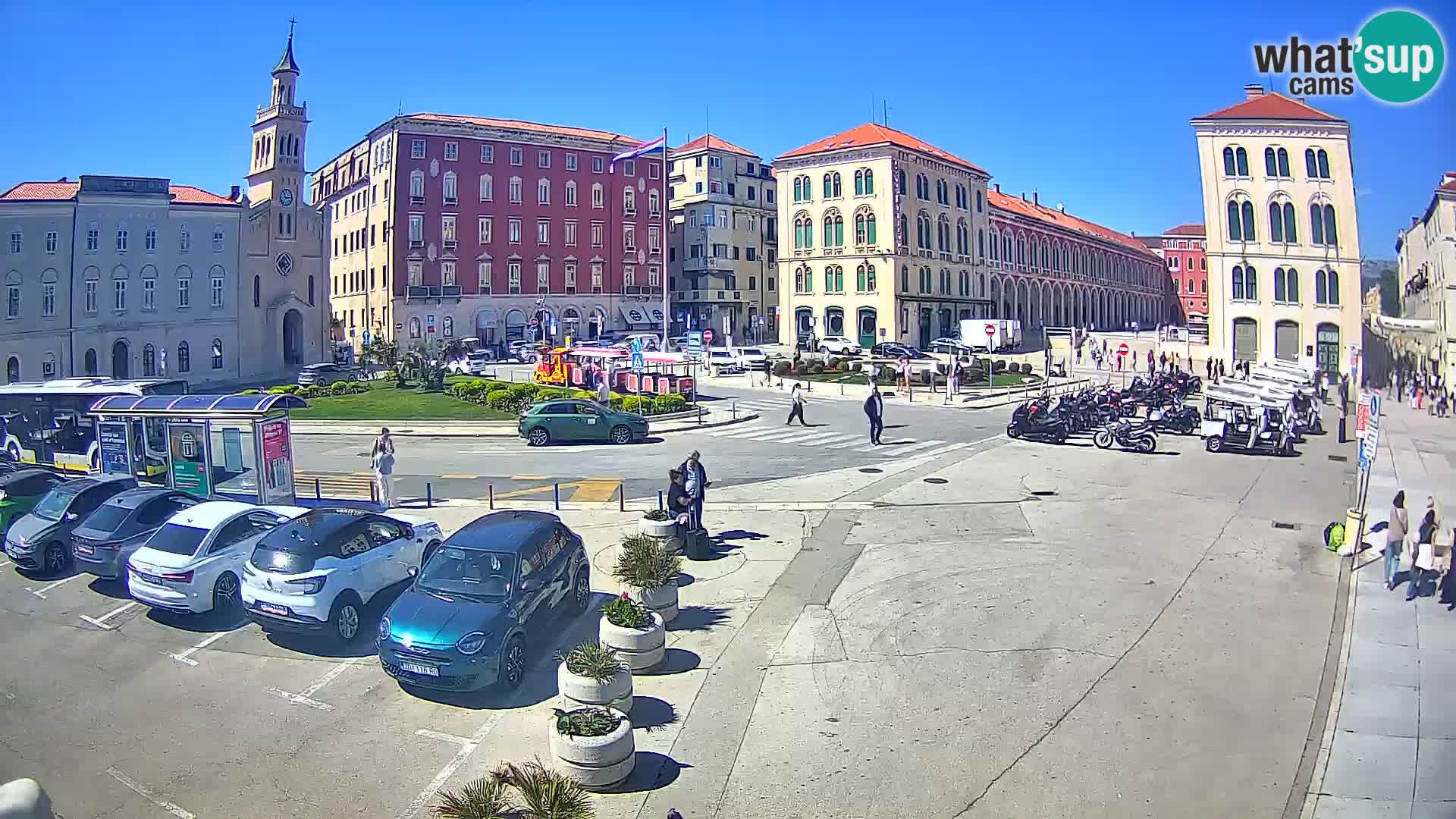 Split kamera Riva – Prokurative | Trg Republike