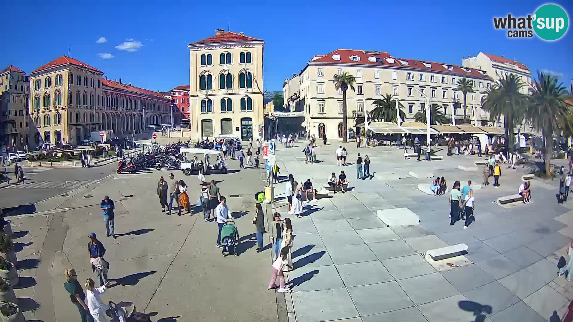 Webcam Spalato Riva – Prokurative | Piazza della Republika