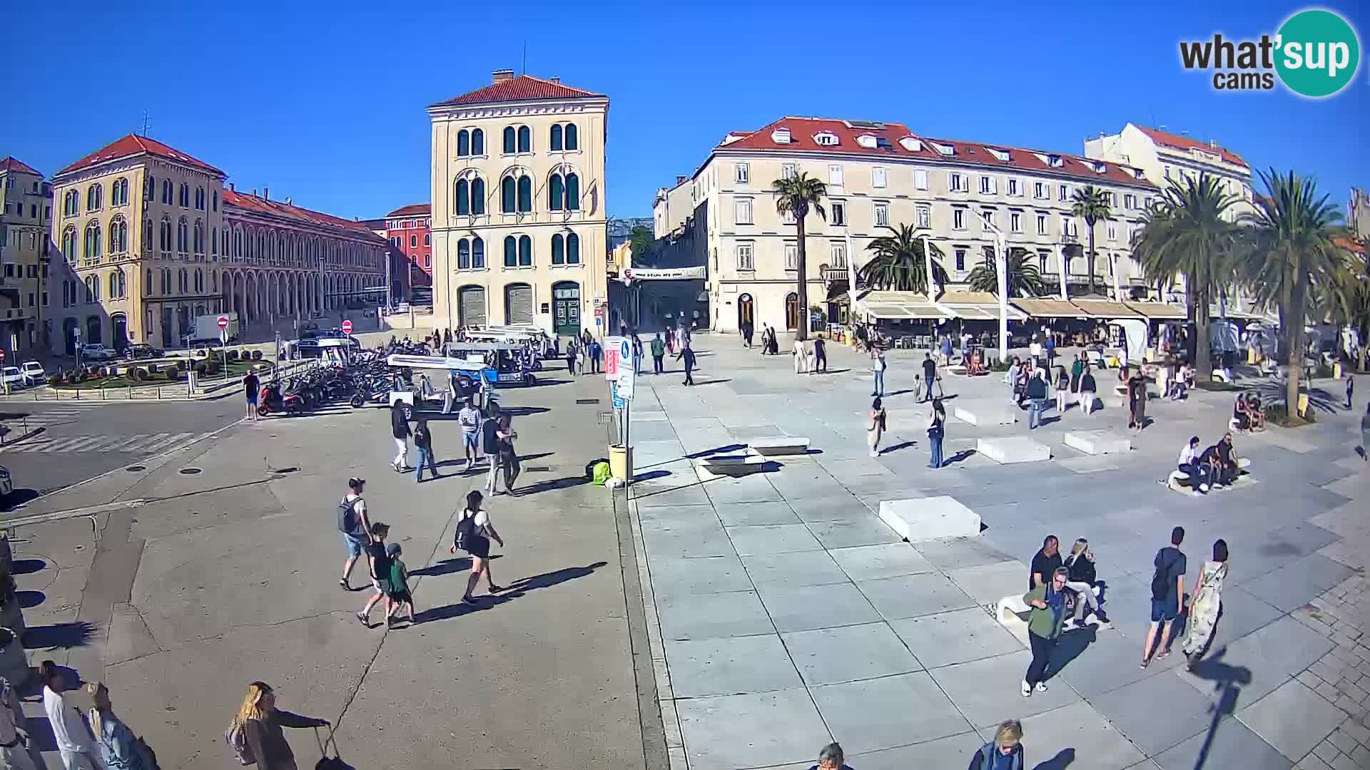 Live kamera Split Riva – Prokurative | Trg Republike
