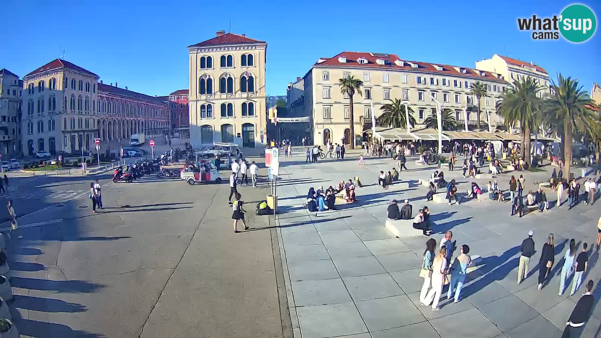 Webcam Split Riva – Prokurative | Trg Republike
