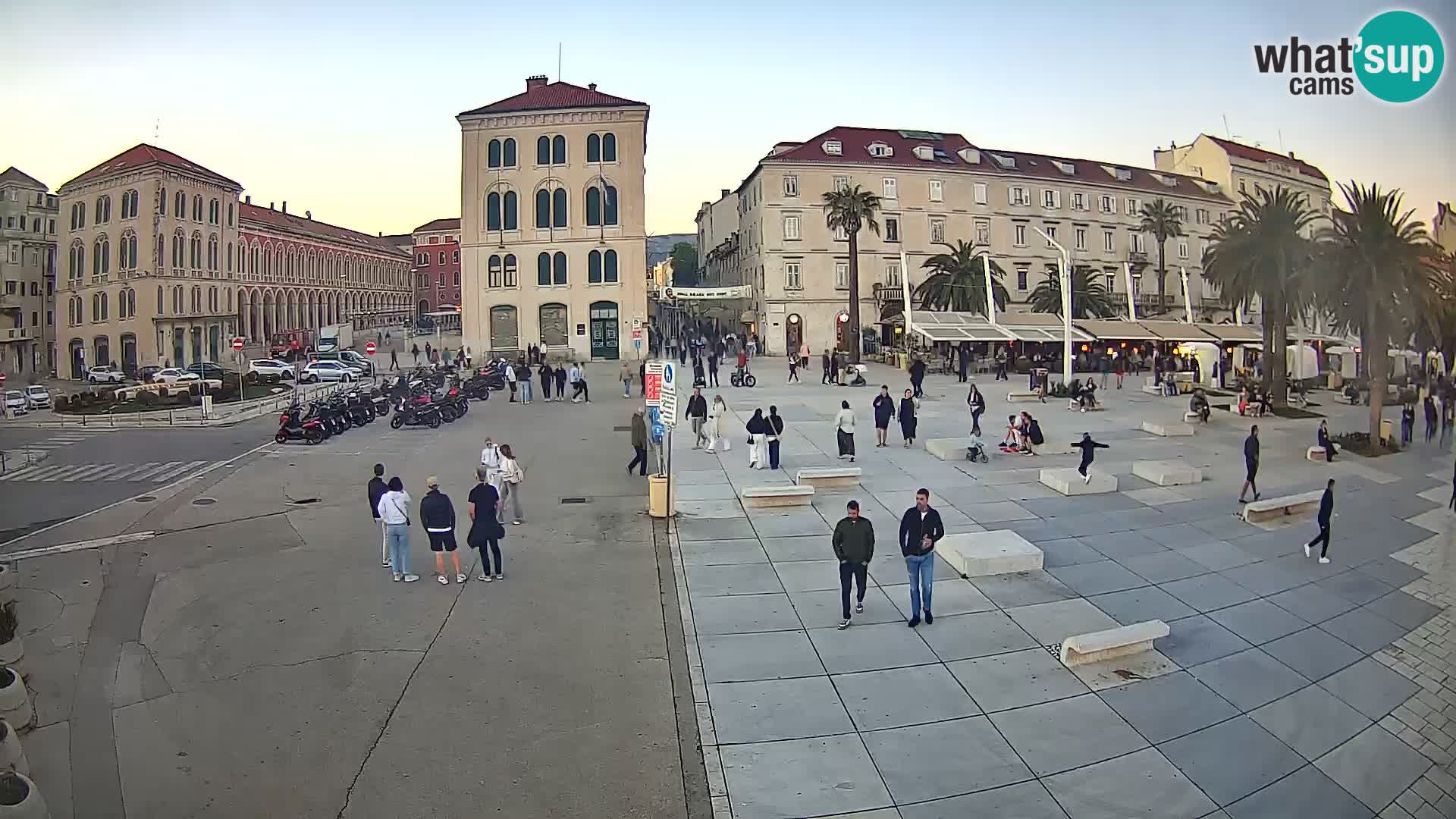 Webcam Spalato Riva – Prokurative | Piazza della Republika