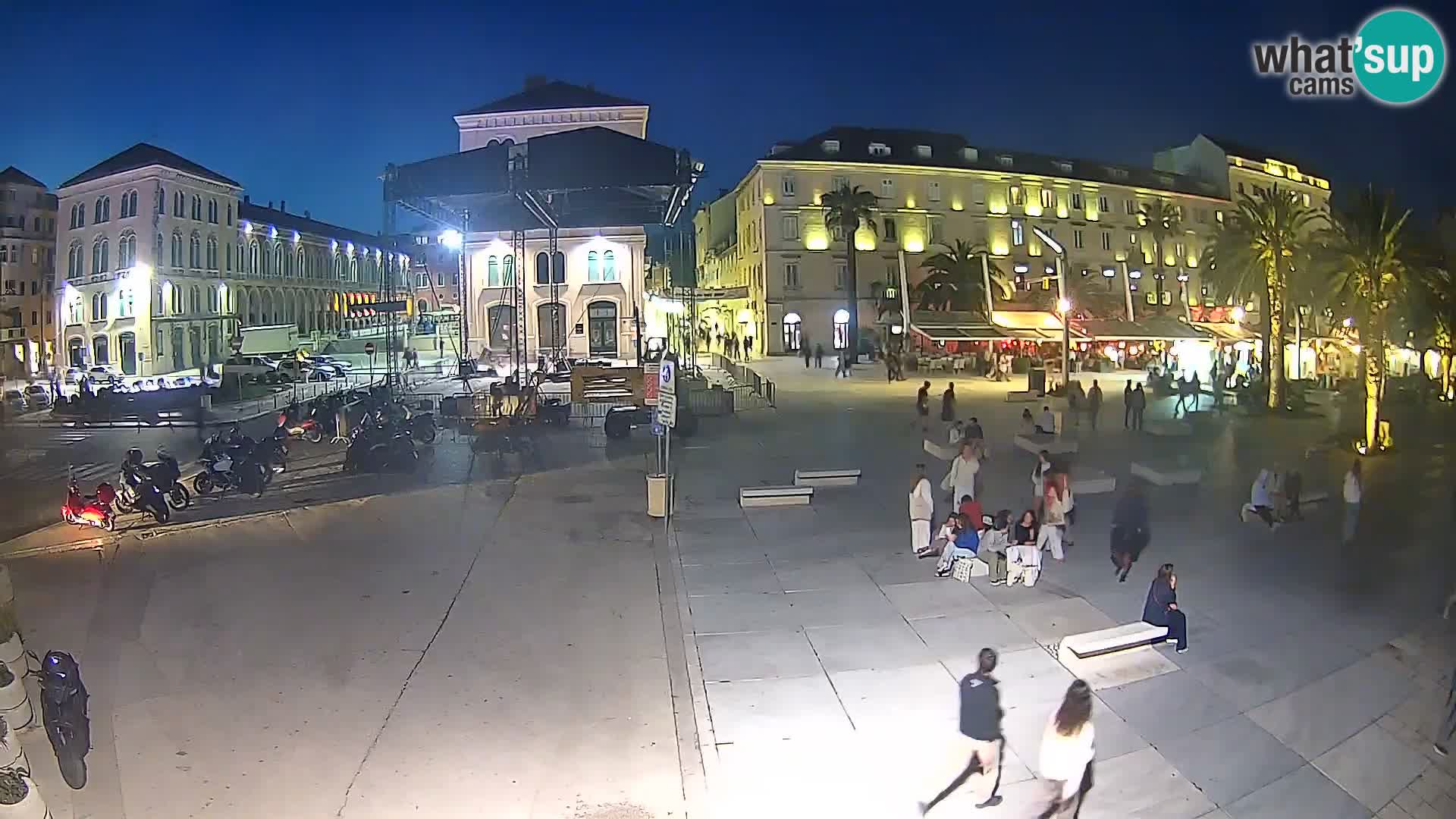 Split kamera Riva – Prokurative | Trg Republike