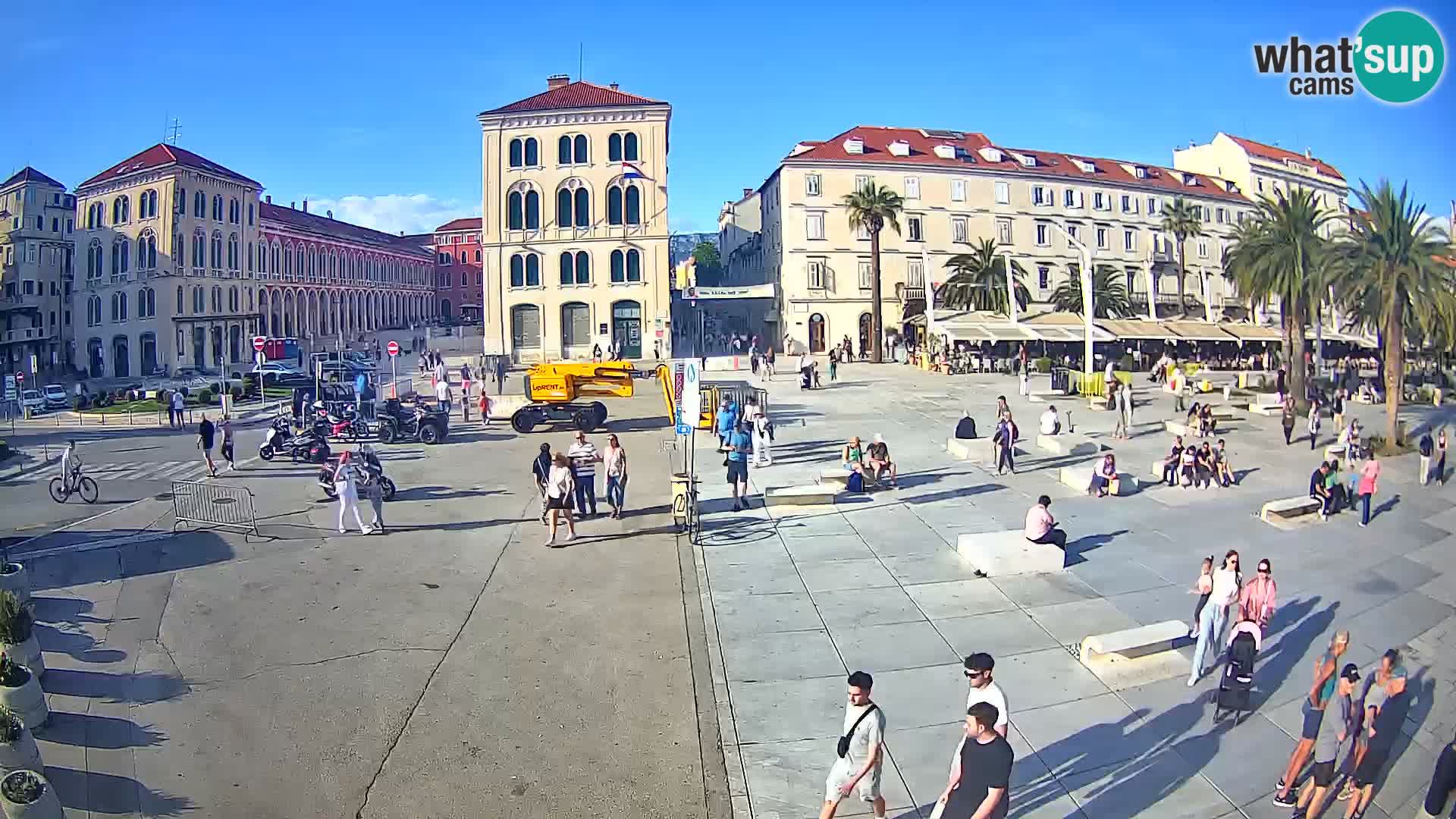 Live kamera Split Riva – Prokurative | Trg Republike