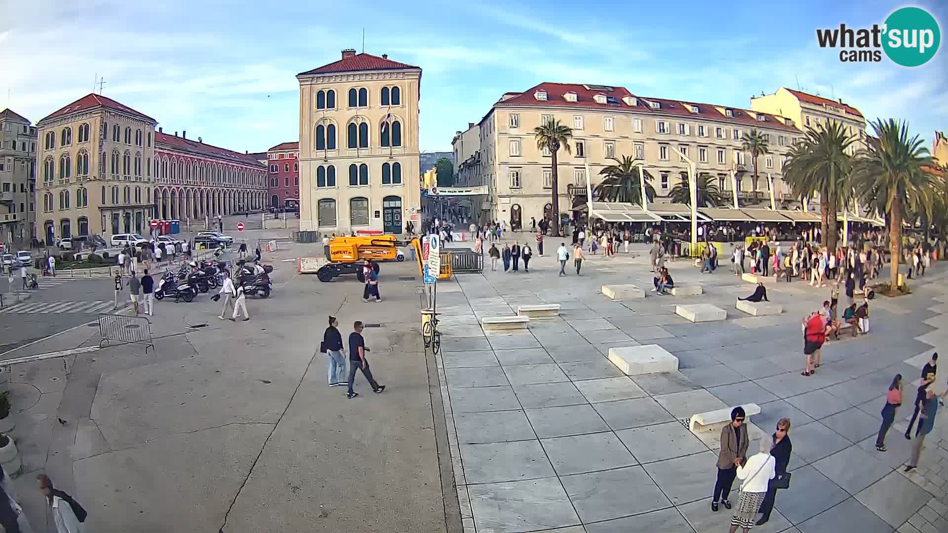 Webcam Split Riva – Prokurative | Plaza de la República